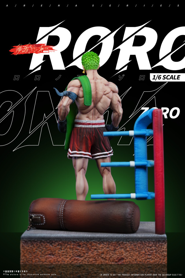 MWZB Studio-One Piece Boxer Roronoa Zoro 1/6 Statue(GK)