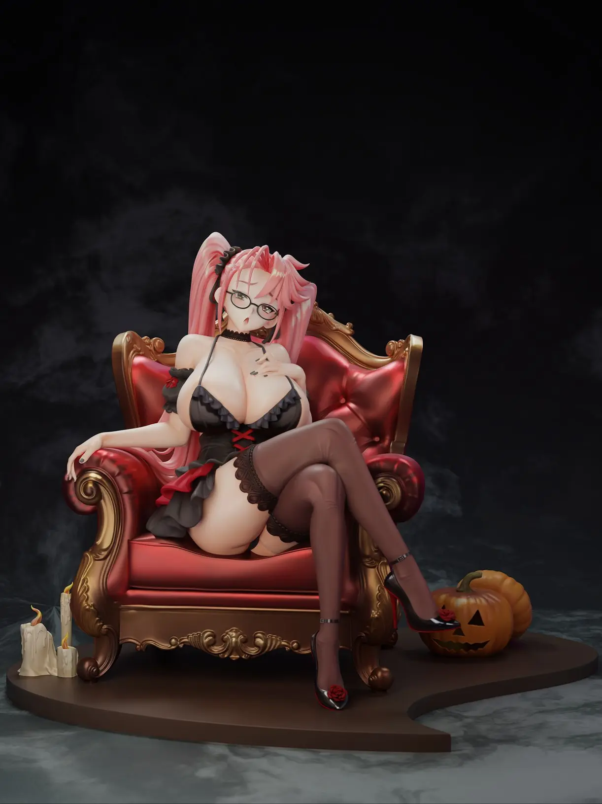 Green Tea Studio - Saya Takagi Halloween Party Highschool of the Dead Statue(GK) 