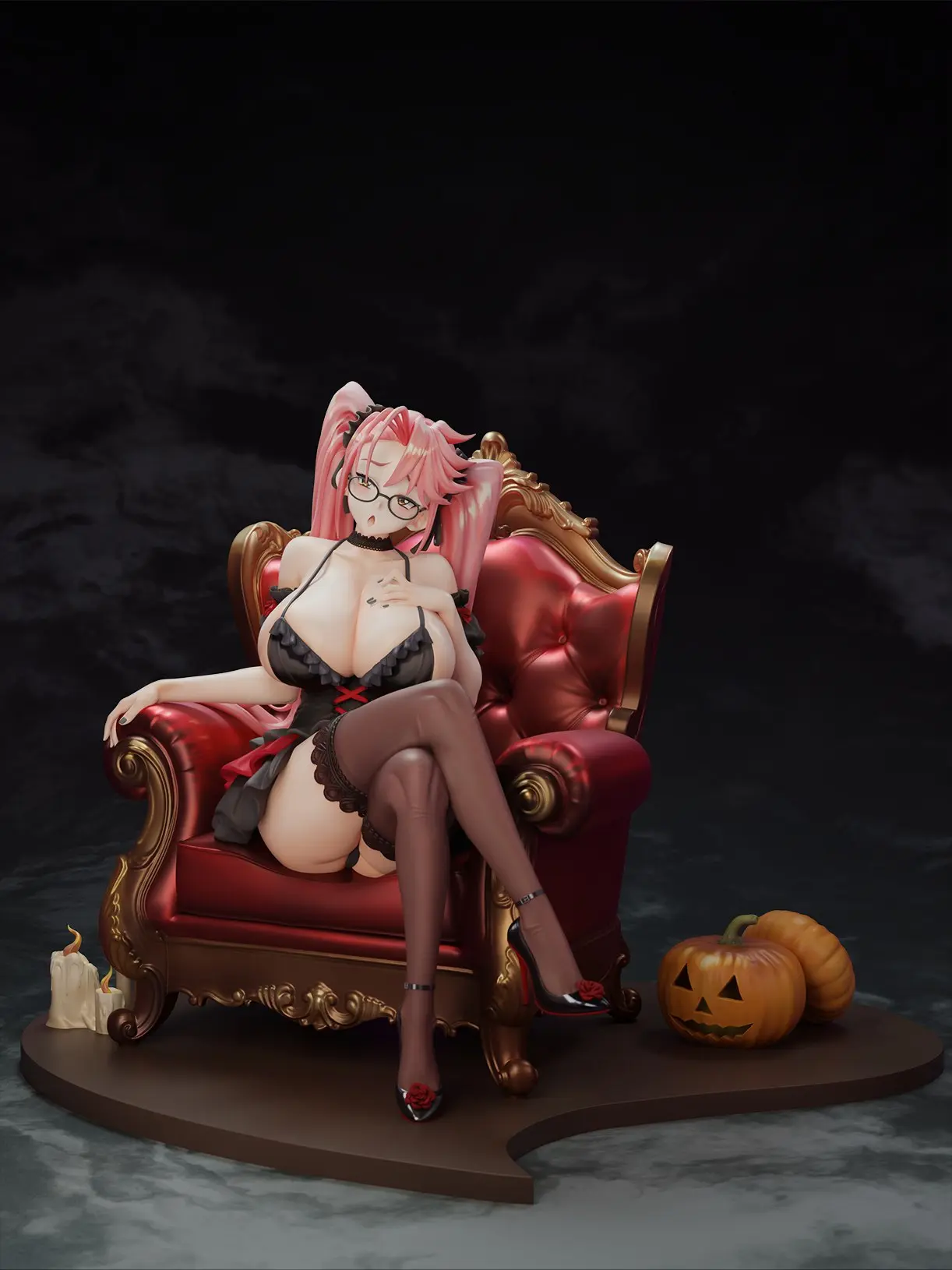 Green Tea Studio - Saya Takagi Halloween Party Highschool of the Dead Statue(GK) 