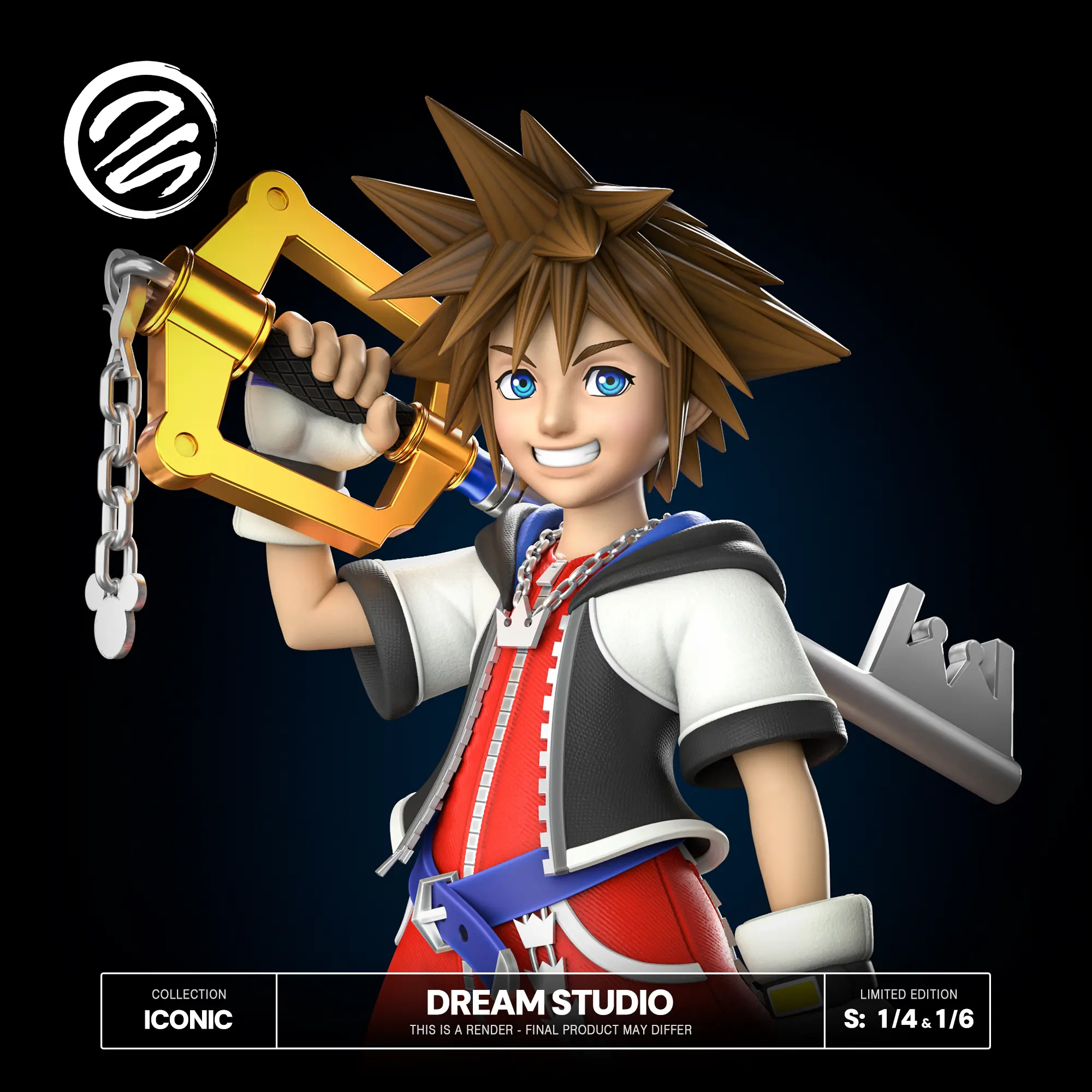 Dream Studio - Sora kingdom Hearts 1 Statue(GK) 