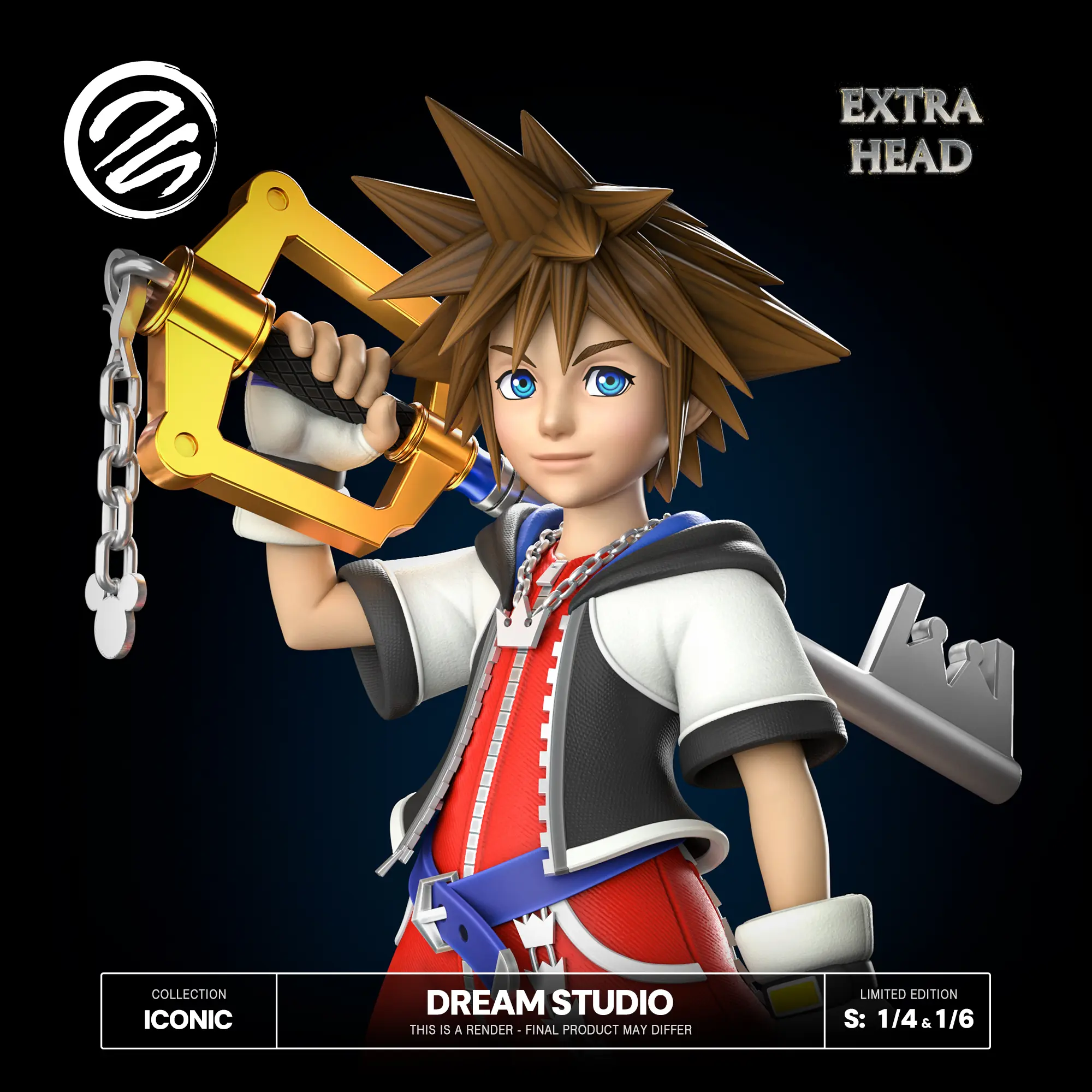 Dream Studio - Sora kingdom Hearts 1 Statue(GK) 