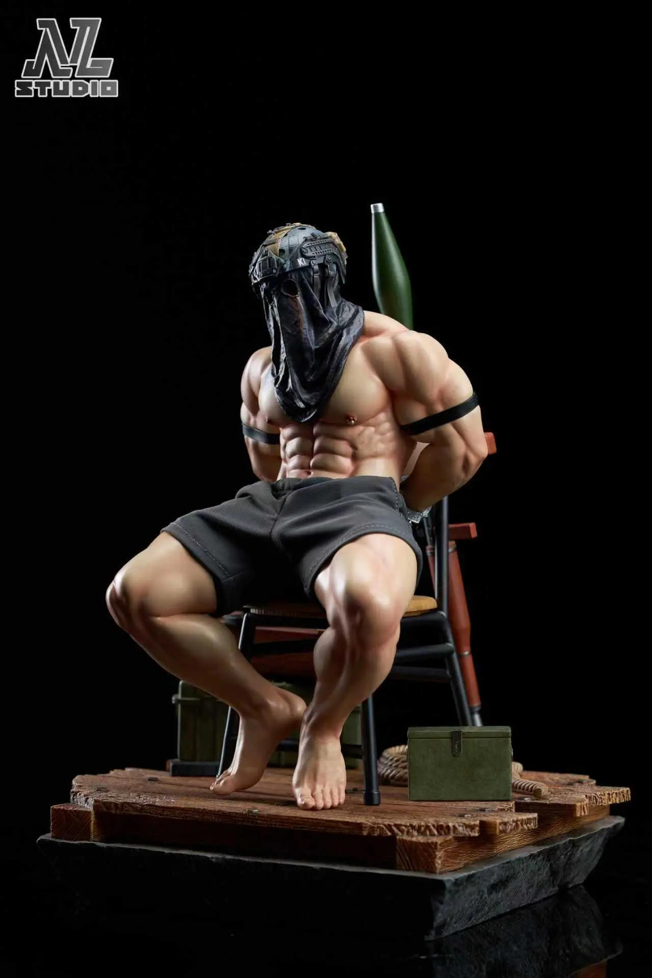 NL Studio - König X Ghost Call of Duty Statue 