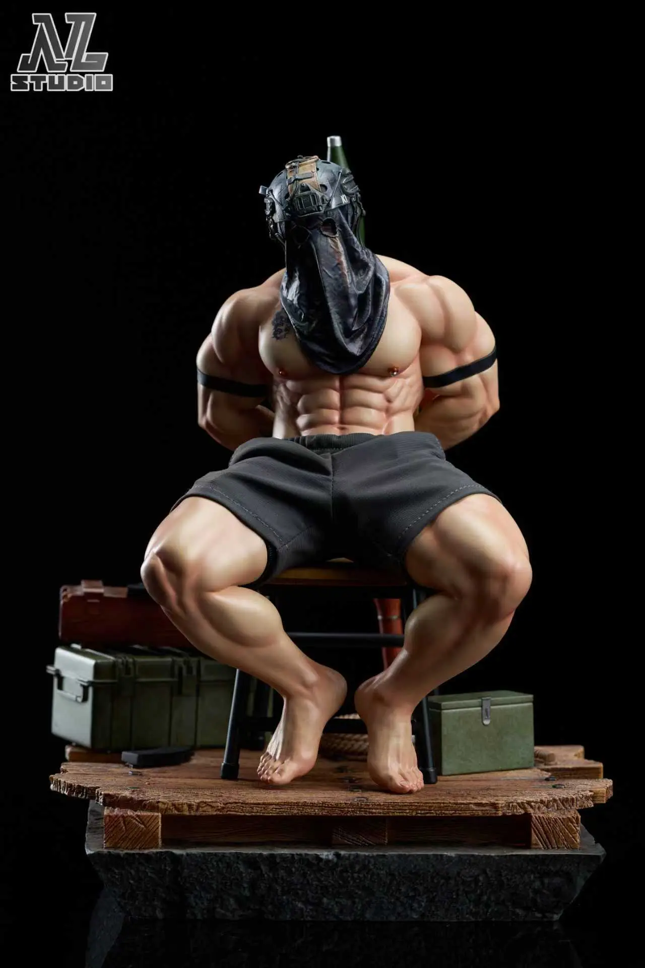 NL Studio - König X Ghost Call of Duty Statue 