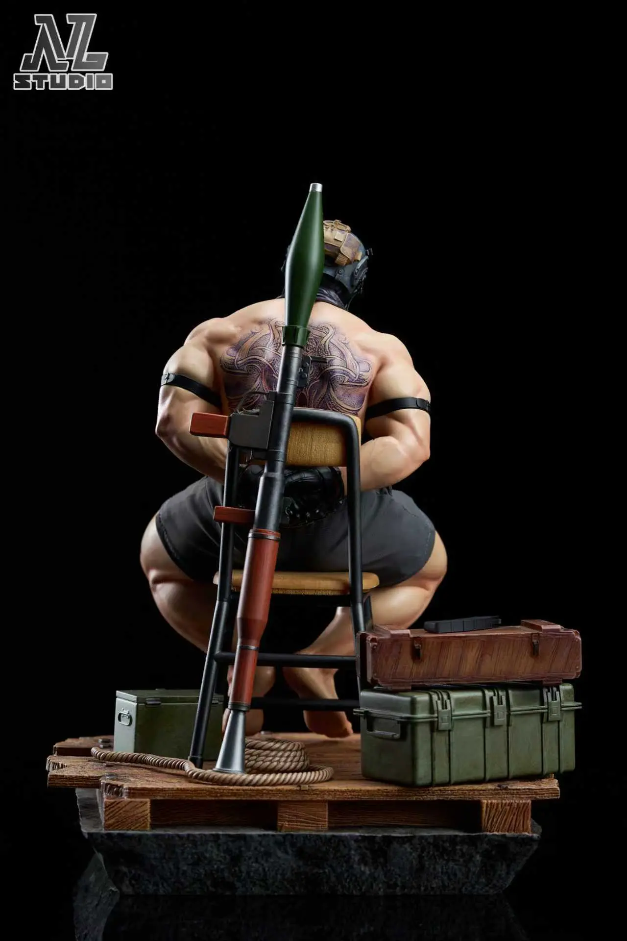 NL Studio - König X Ghost Call of Duty Statue 