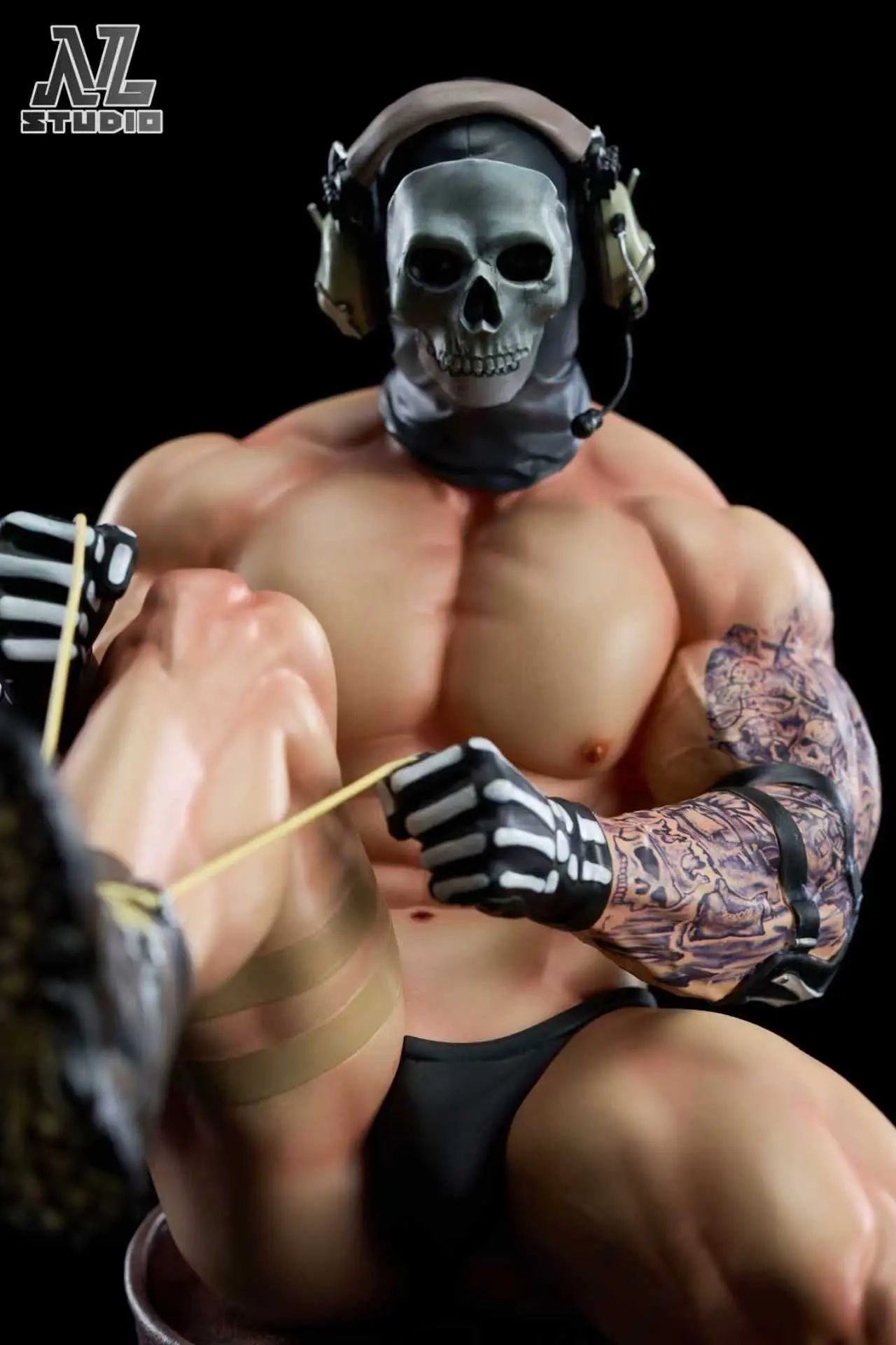 NL Studio - König X Ghost Call of Duty Statue 