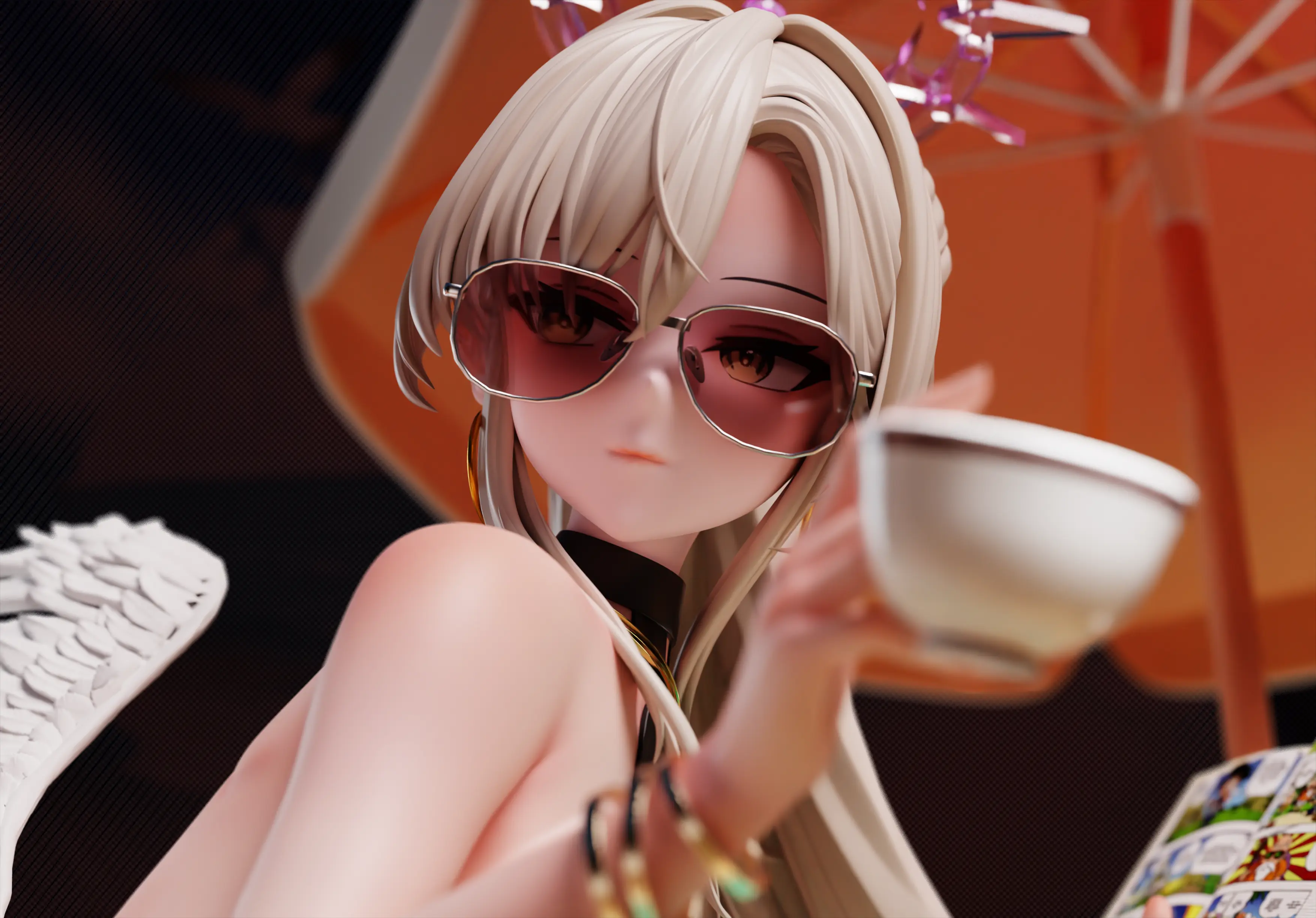 Mi Yin Studio -Blue Archive Swimsuit Nagisa Statue 