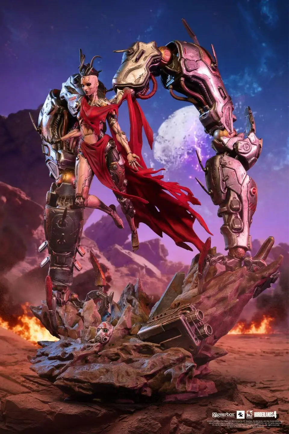 PureArts Studio - Borderlands Callis the Ripper Queen 1/6 Scale Statue (Licensed) 