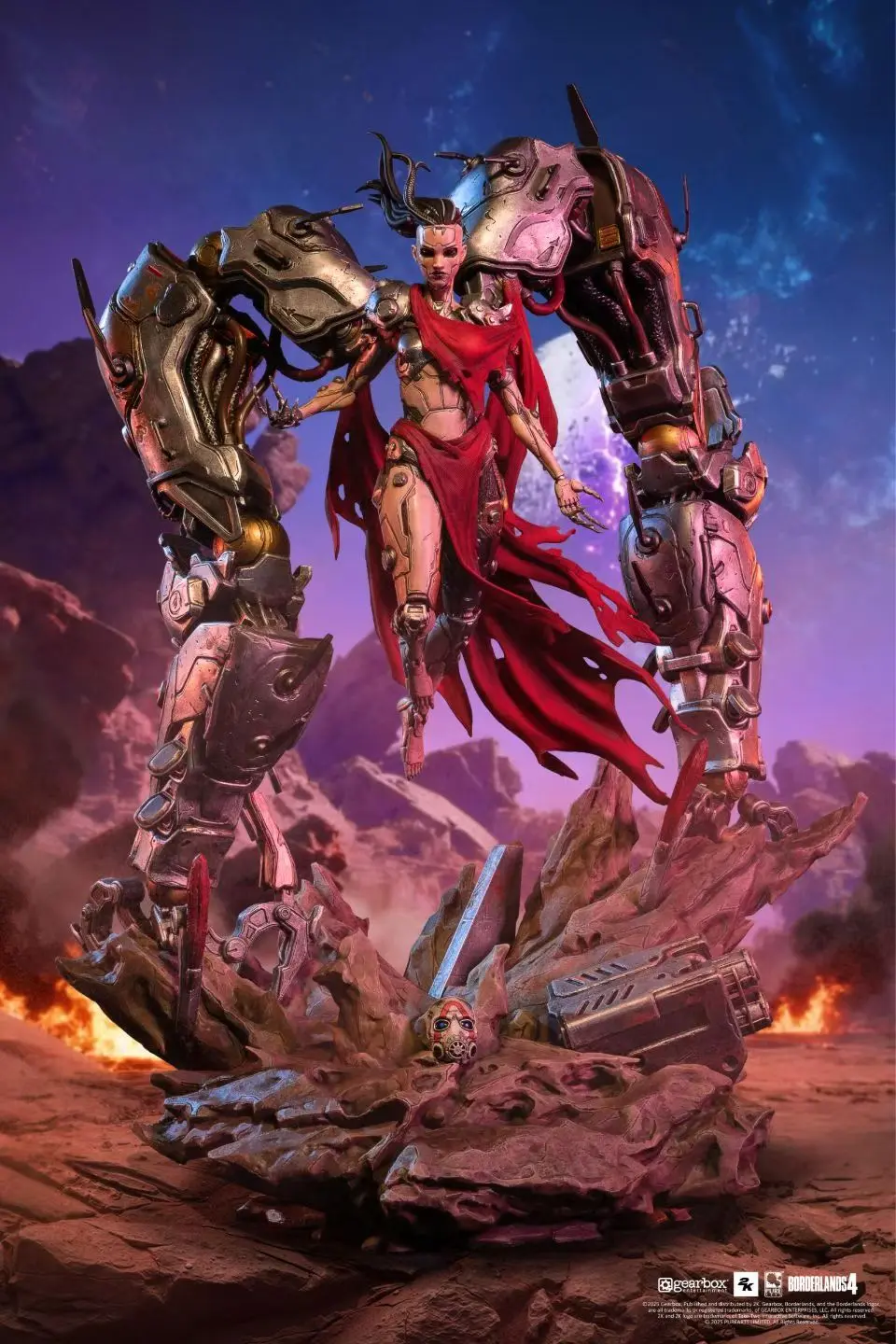 PureArts Studio - Borderlands Callis the Ripper Queen 1/6 Scale Statue (Licensed) 