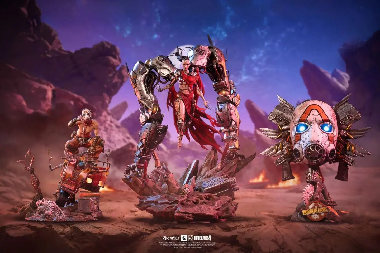 PureArts Studio - Borderlands Callis the Ripper Queen 1/6 Scale Statue (Licensed) 