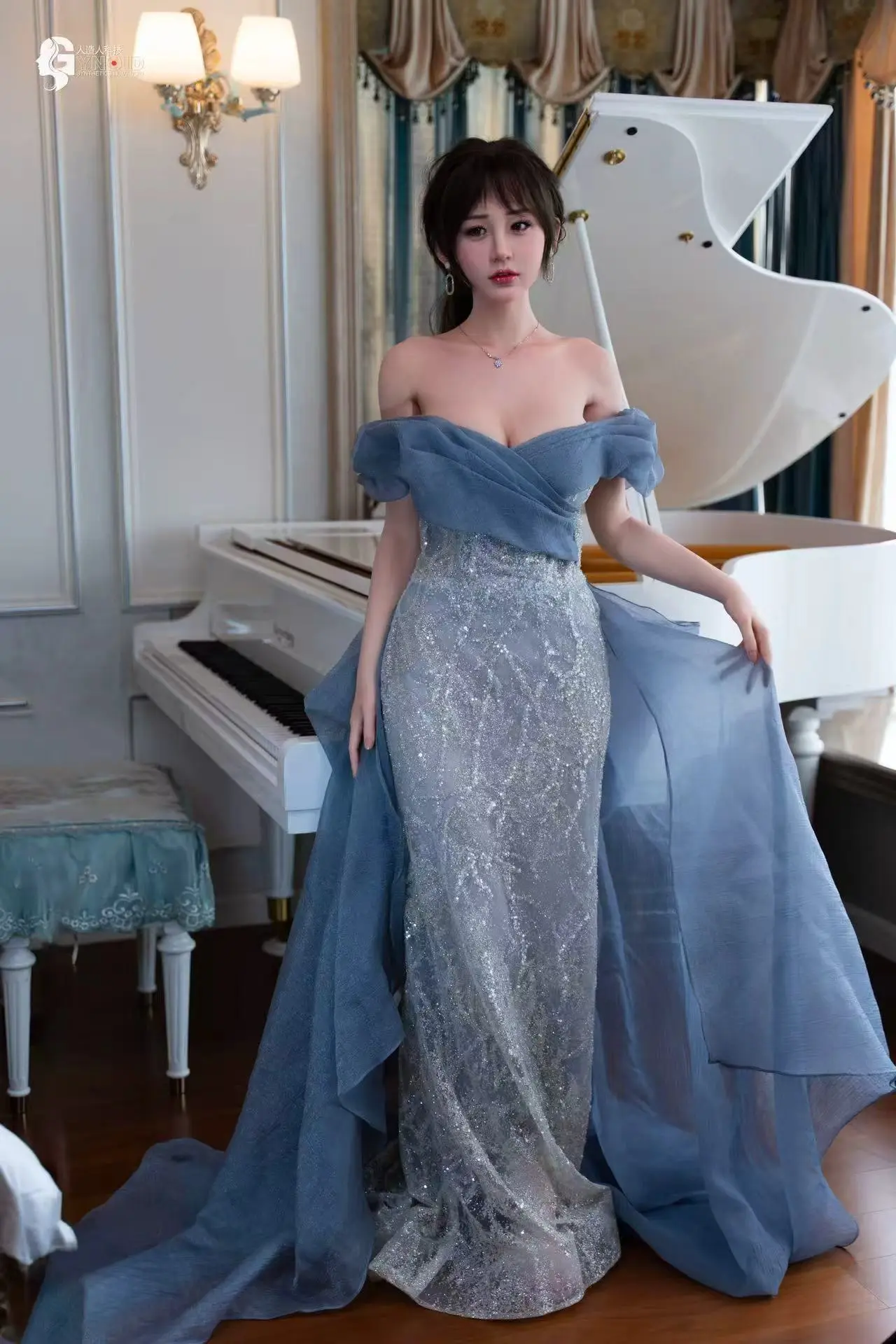 Gynoid Synthetics Humanoid - Chuer 1/3 scale silicone doll size 23 X 23R standard (Licensed)Statue