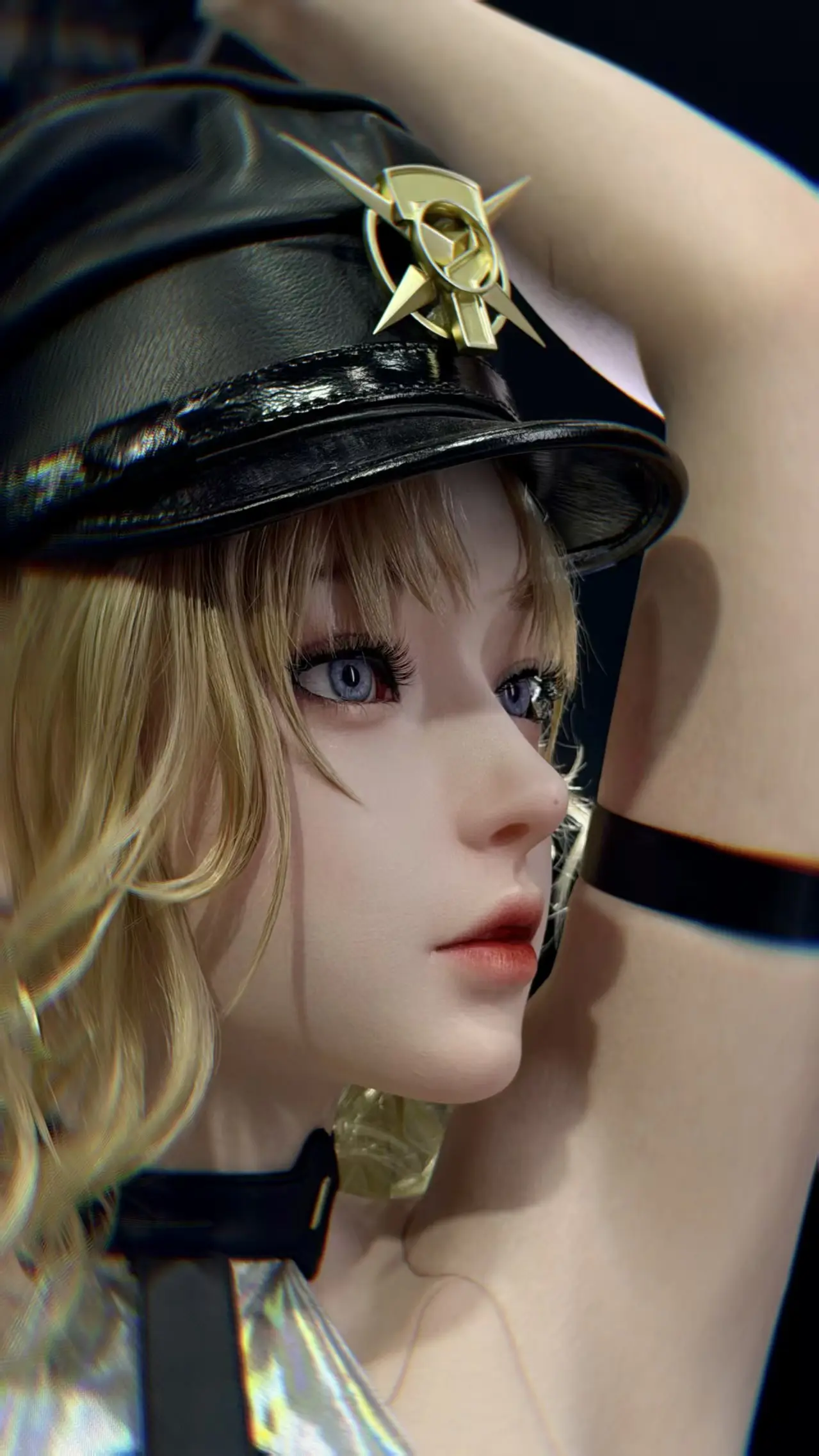 Atompunk Studio - Bishoujo JI LUO 1/1 Platinum Silicone Half-Body Bust (Licensed)Statue