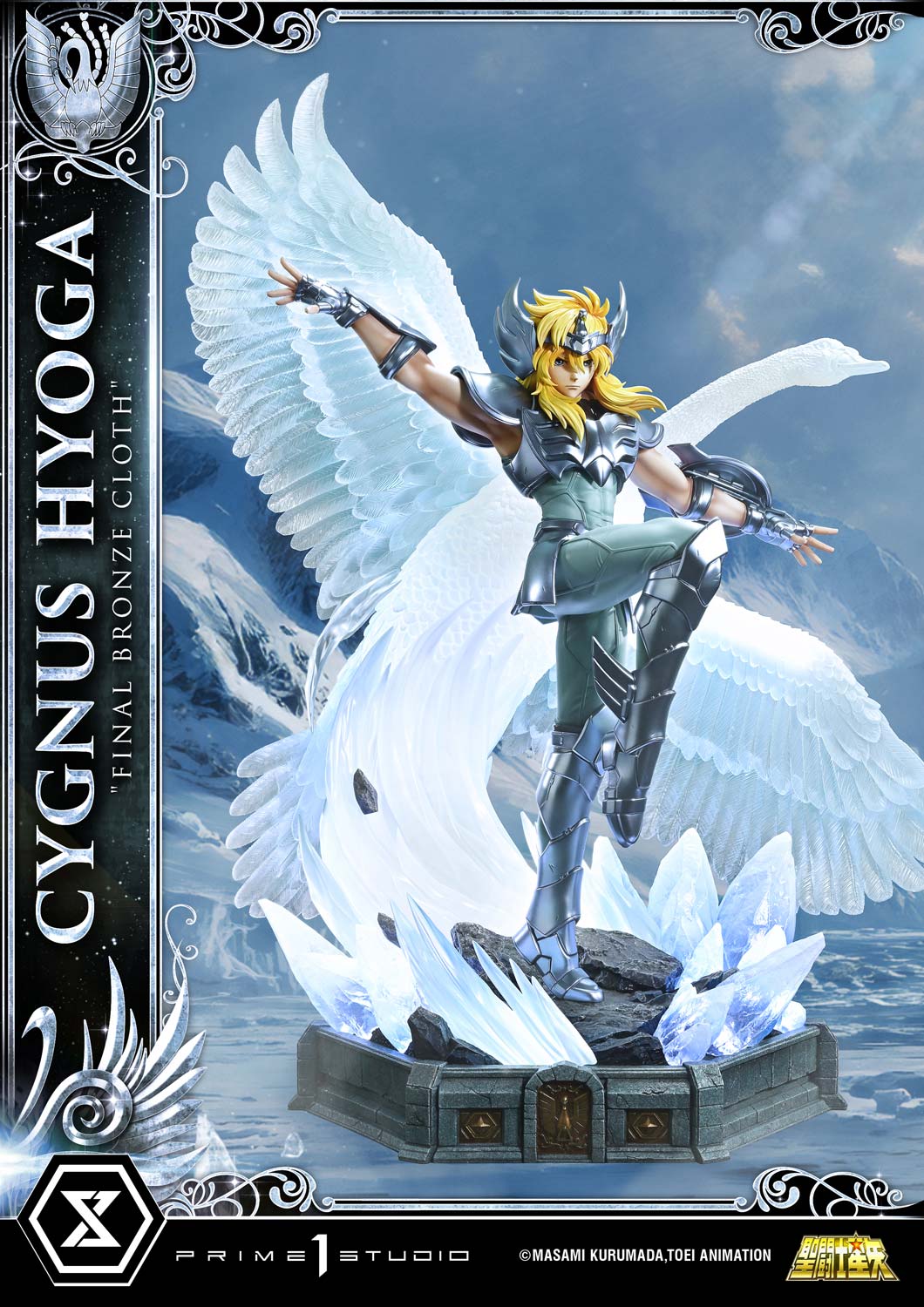 Prime 1 Studio - Premium Masterline Saint Seiya Cygnus Hyoga "Final Bronze Cloth" PMKZ-05 PMKZ-05S (Licensed)Statue