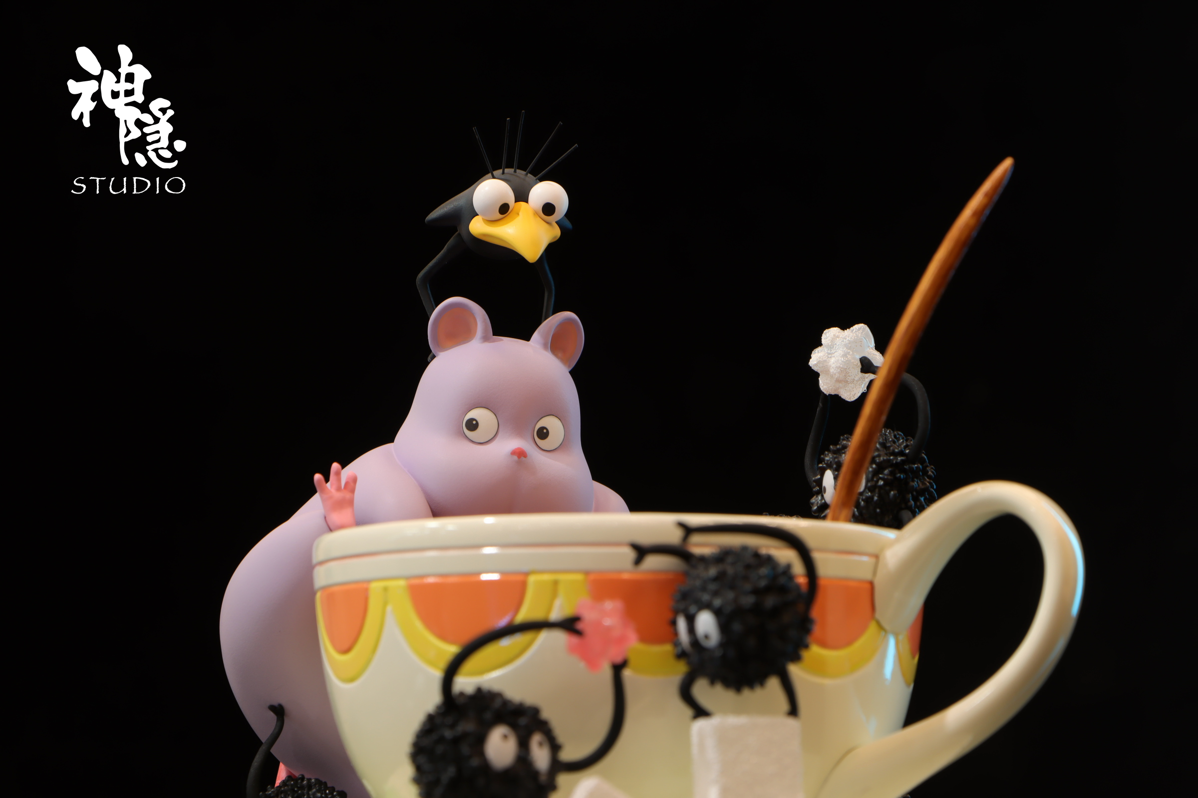 Shen Yin Studio - Boh’s Soothing Afternoon Tea Spirited Away Statue