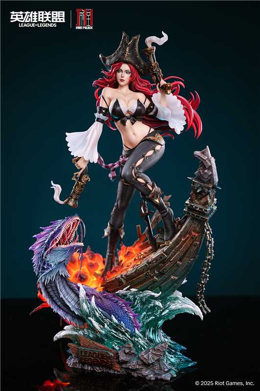JIMEI Palace Studio - League of Legends The Bounty Hunter Miss Fortune (Licensed)Statue