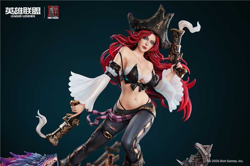 JIMEI Palace Studio - League of Legends The Bounty Hunter Miss Fortune (Licensed)Statue