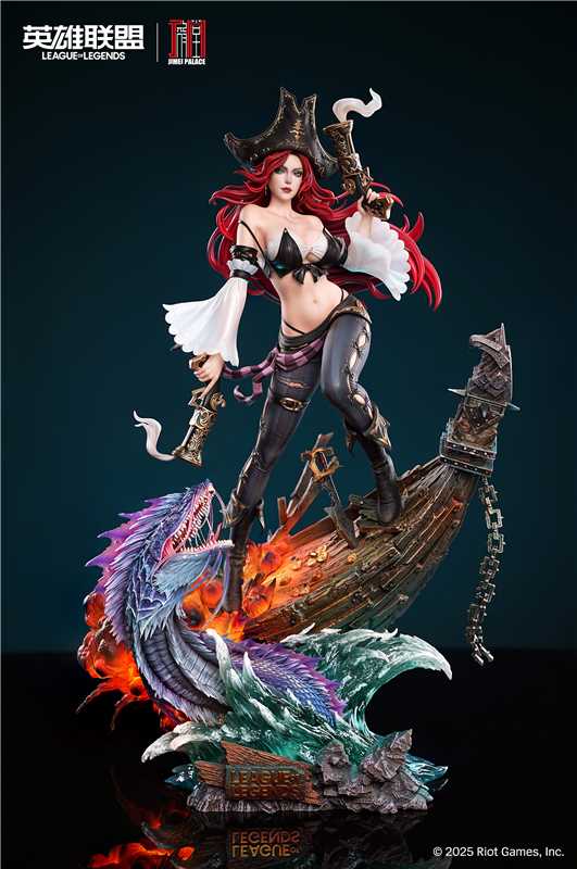 JIMEI Palace Studio - League of Legends The Bounty Hunter Miss Fortune (Licensed)Statue