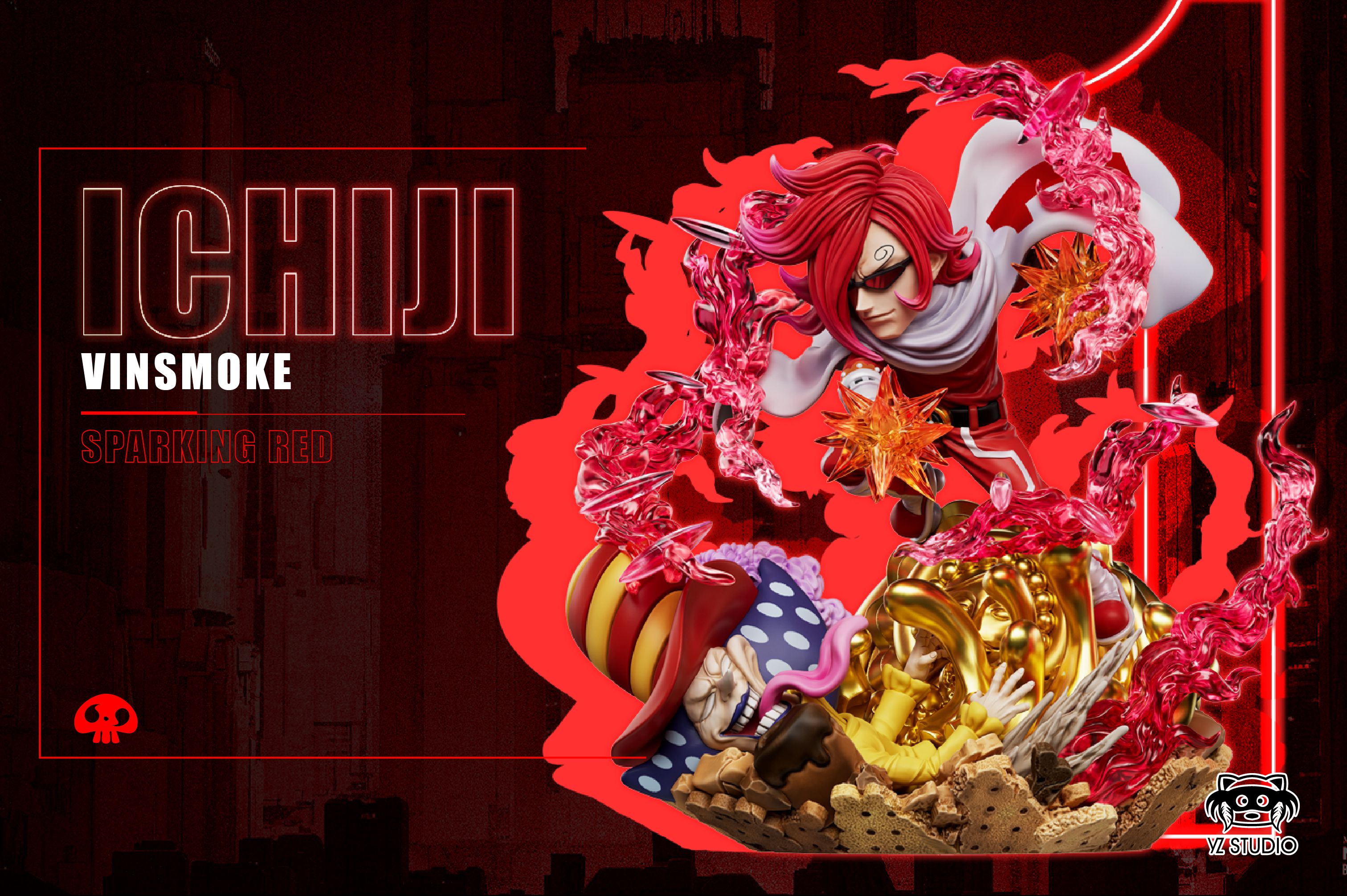 Yz Studio - One Piece Germa 66 Series Vinsmoke Ichiji Statue