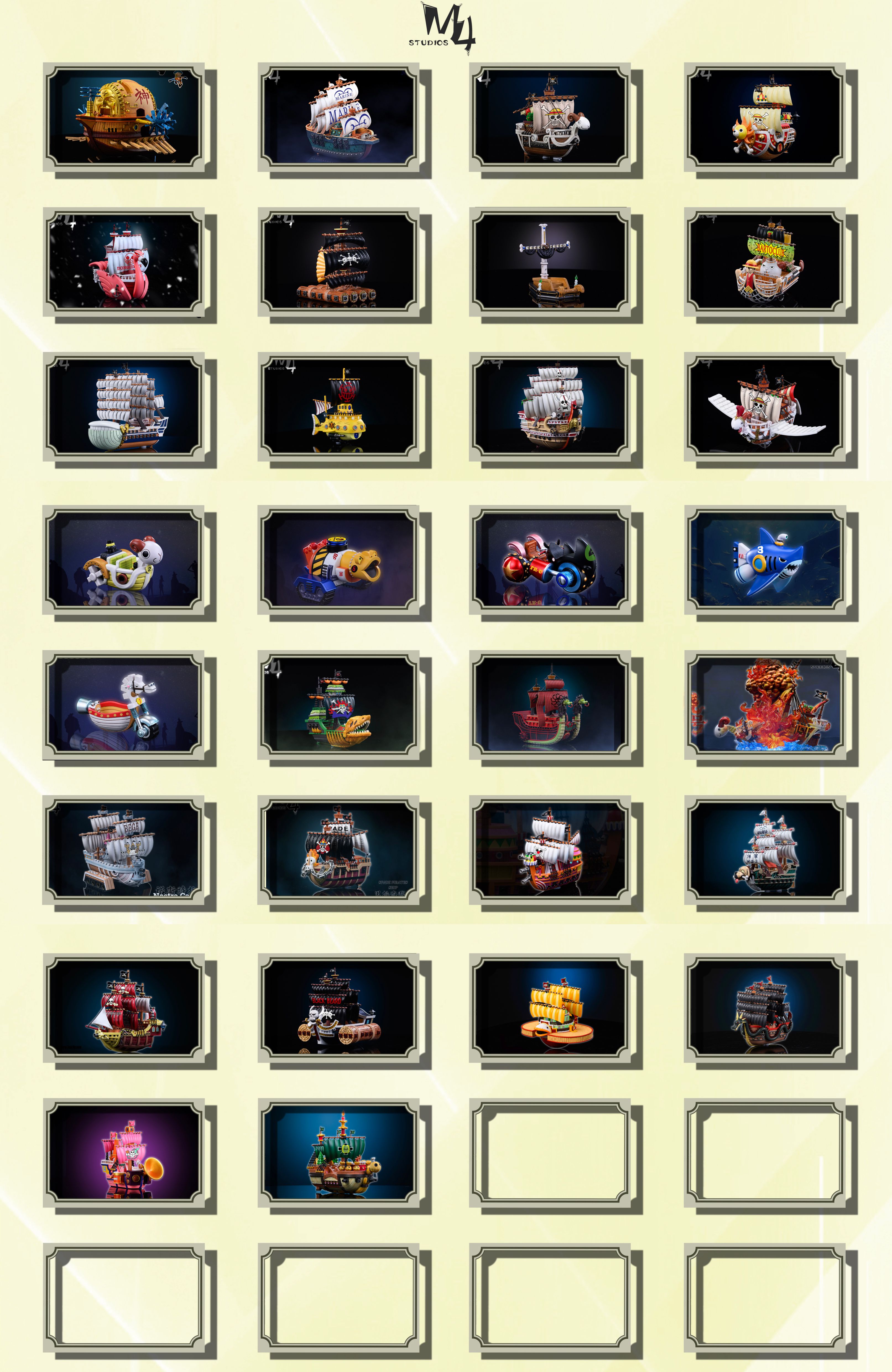 M4 Studio - One Piece Grudge Dolph Statue