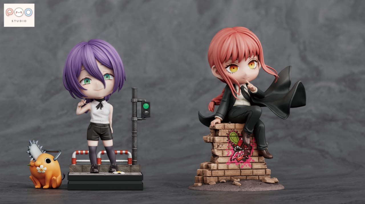 POPO Studio - Chainsaw Man Cute Makima Tabletop  Statue 
