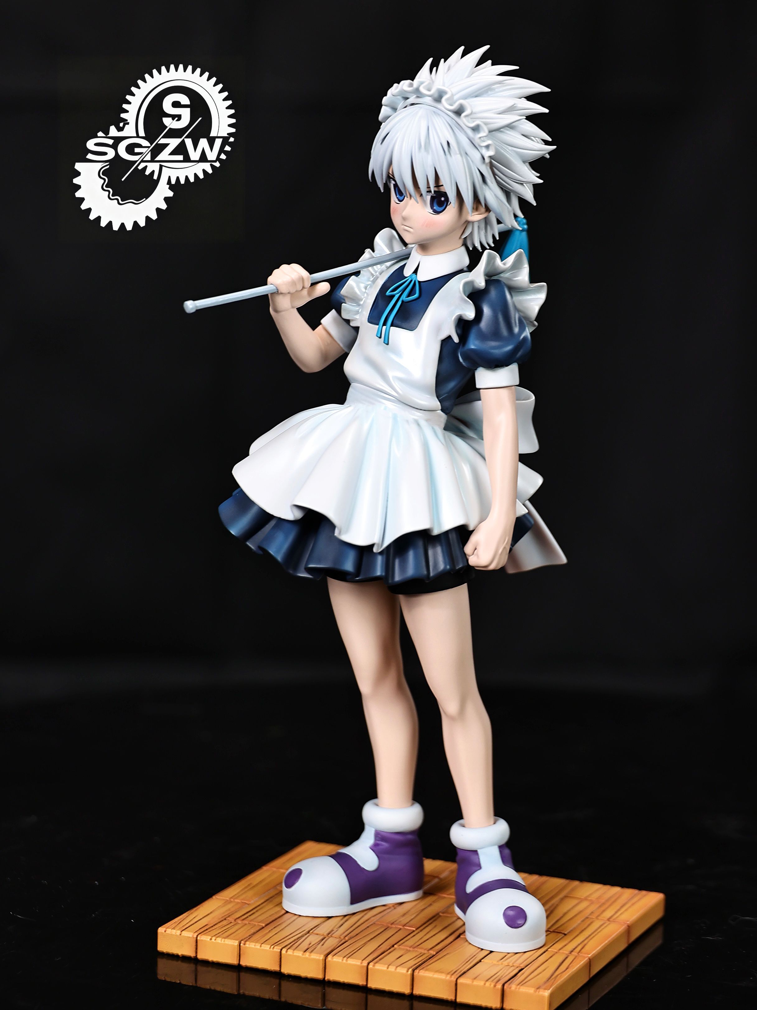SGZW Studio 1/6 HUNTER×HUNTER Maid Killua Zoldyck Statue