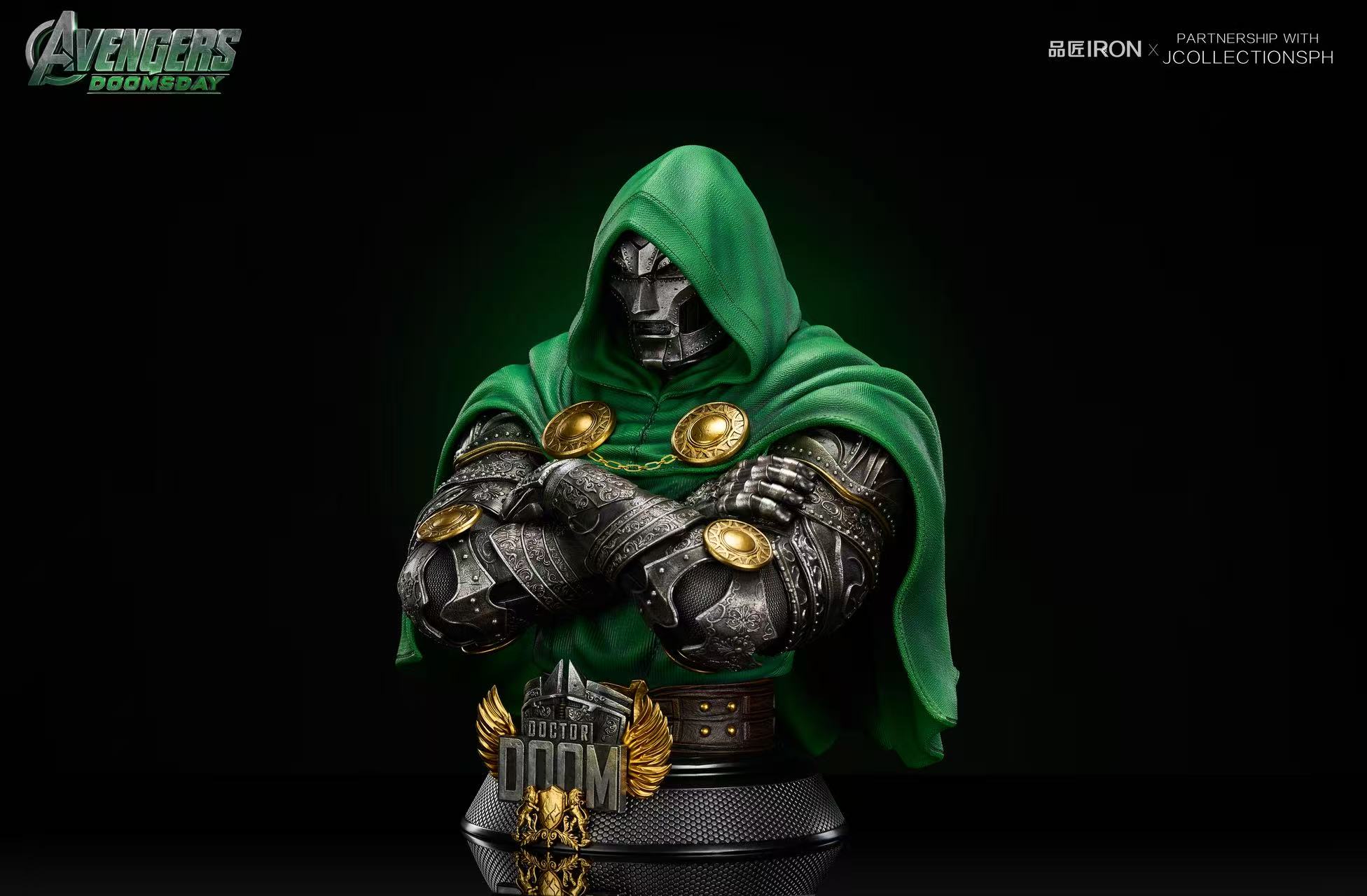 IRON Studio - MQ067 Victor von Doom - Doctor Doom Bust Statue