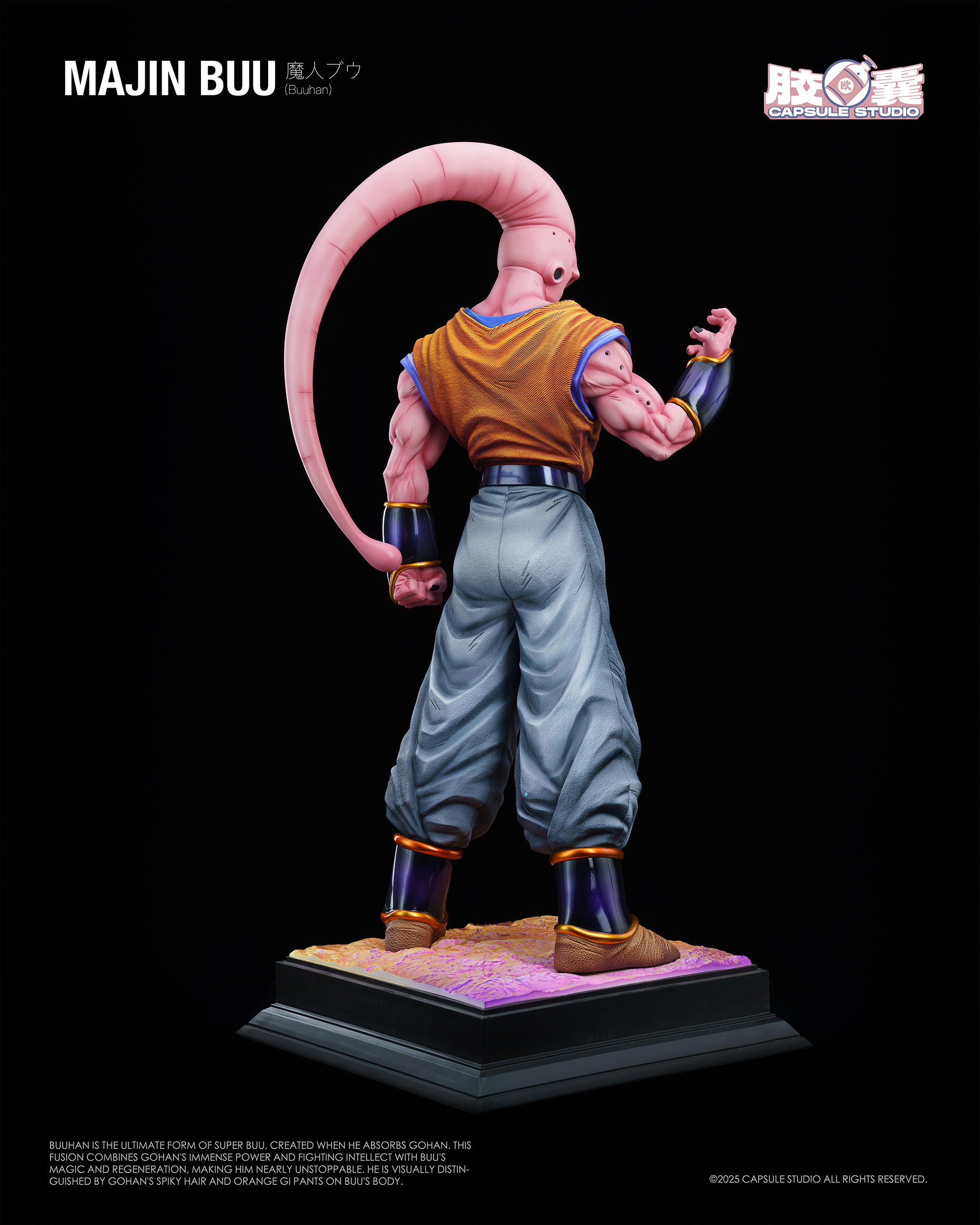 Capsule Studio - Gohan Buu Dragon Ball Statue 