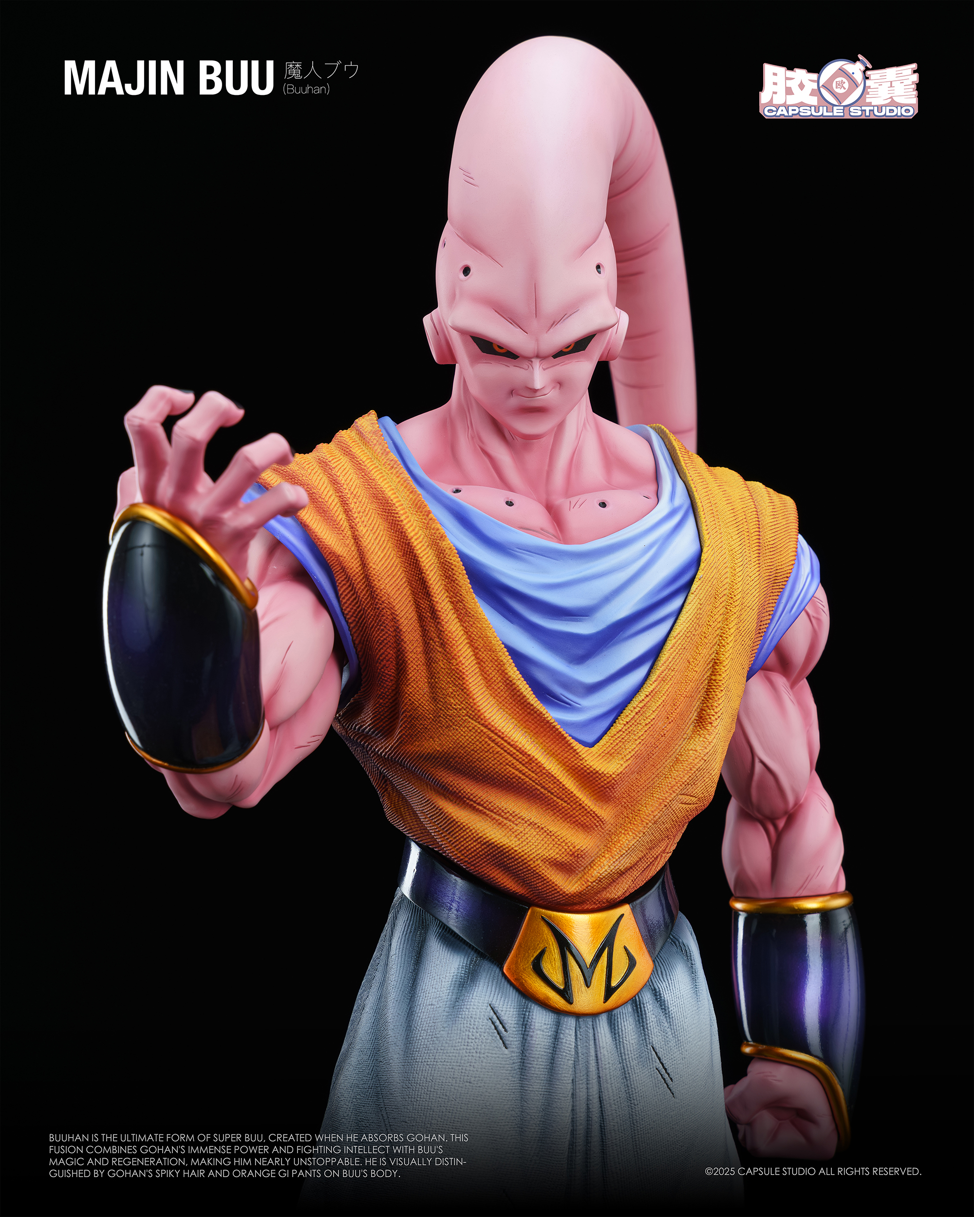Capsule Studio - Gohan Buu Dragon Ball Statue 