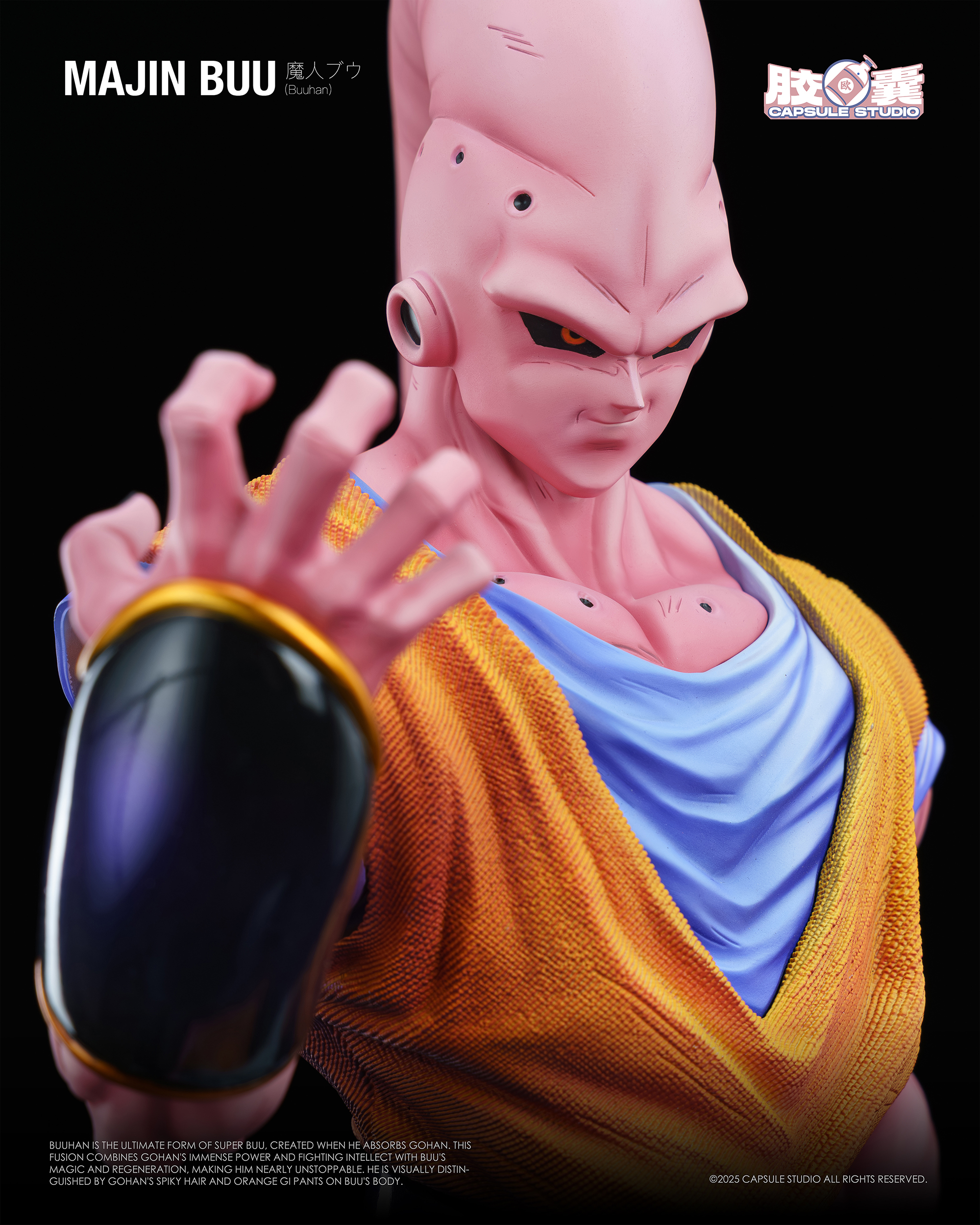 Capsule Studio - Gohan Buu Dragon Ball Statue 
