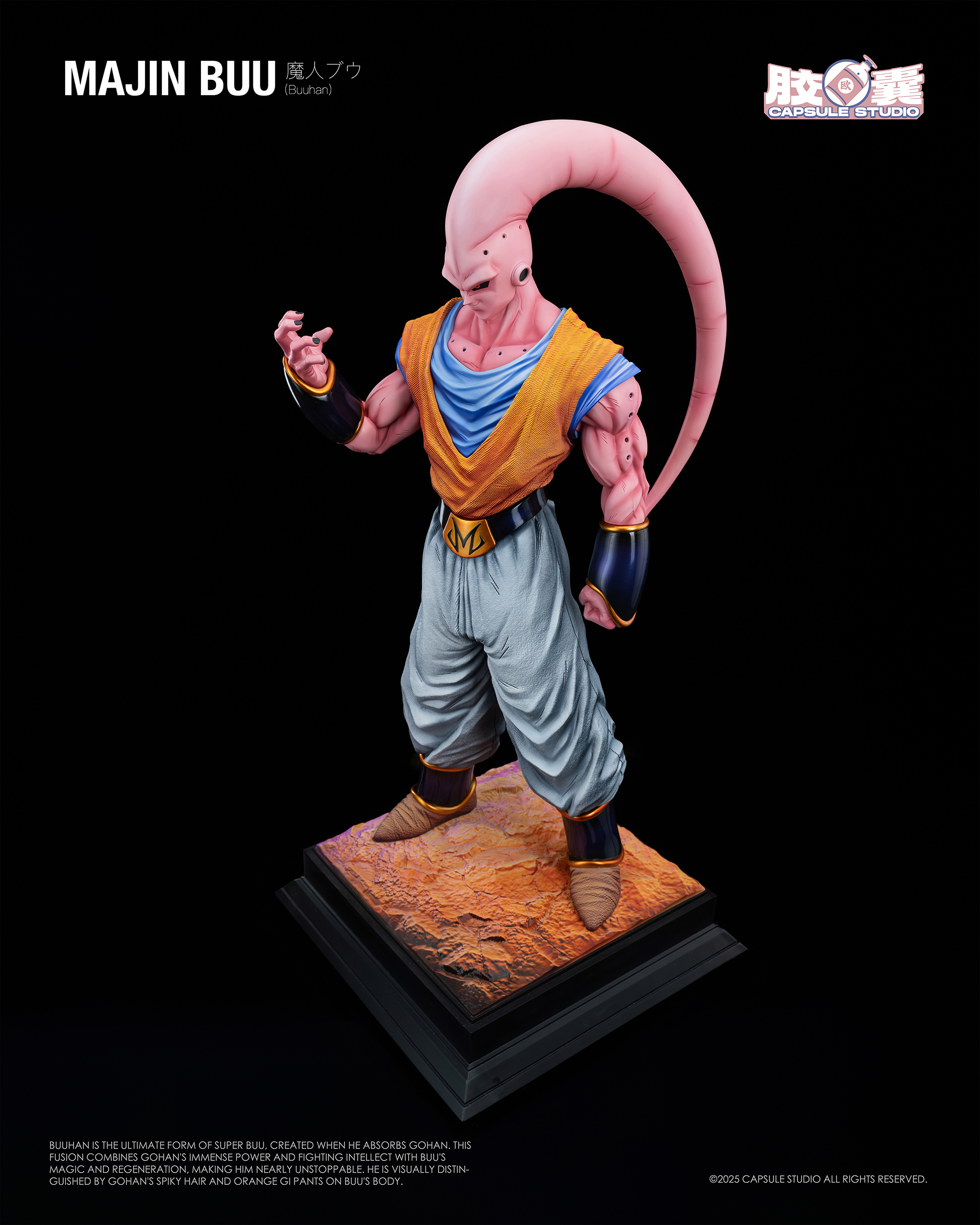 Capsule Studio - Gohan Buu Dragon Ball Statue 