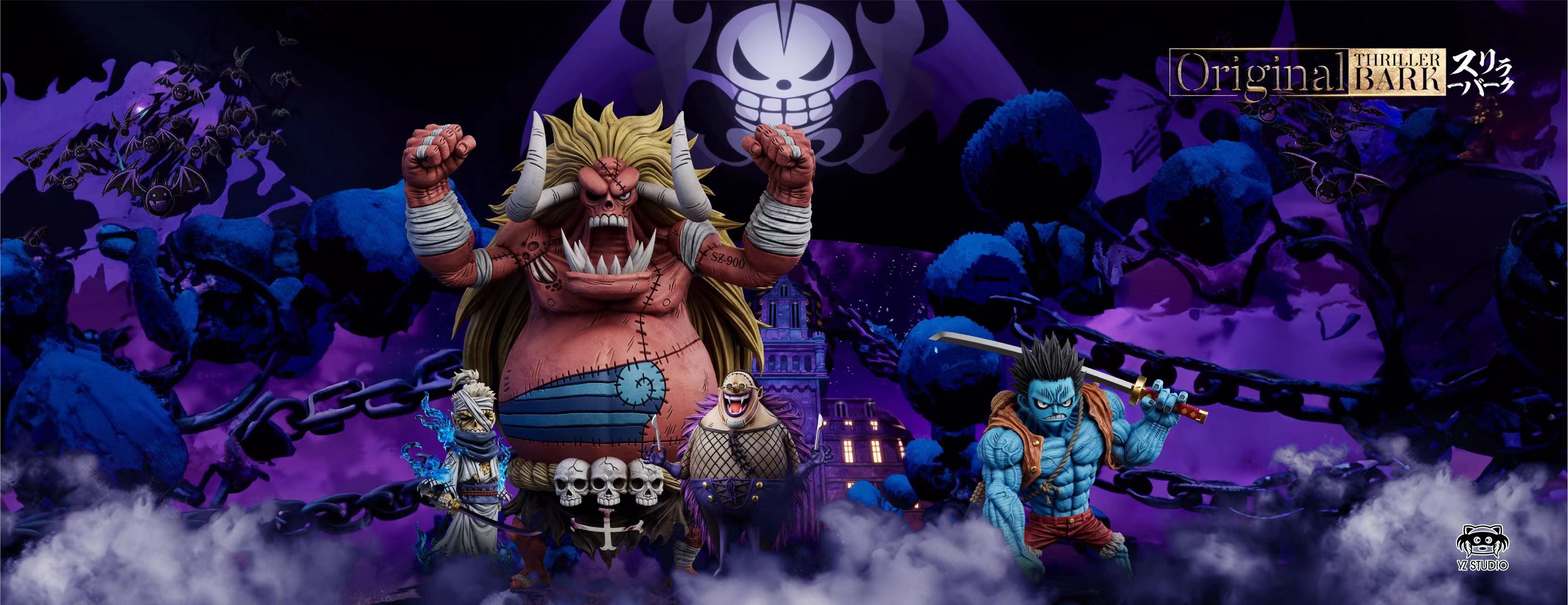 One Piece Grand Line Series Thriller Bark 4th 095 Three Monsters, Hogback, yz Studio, Statue GK Pre-sale-KWII-GK