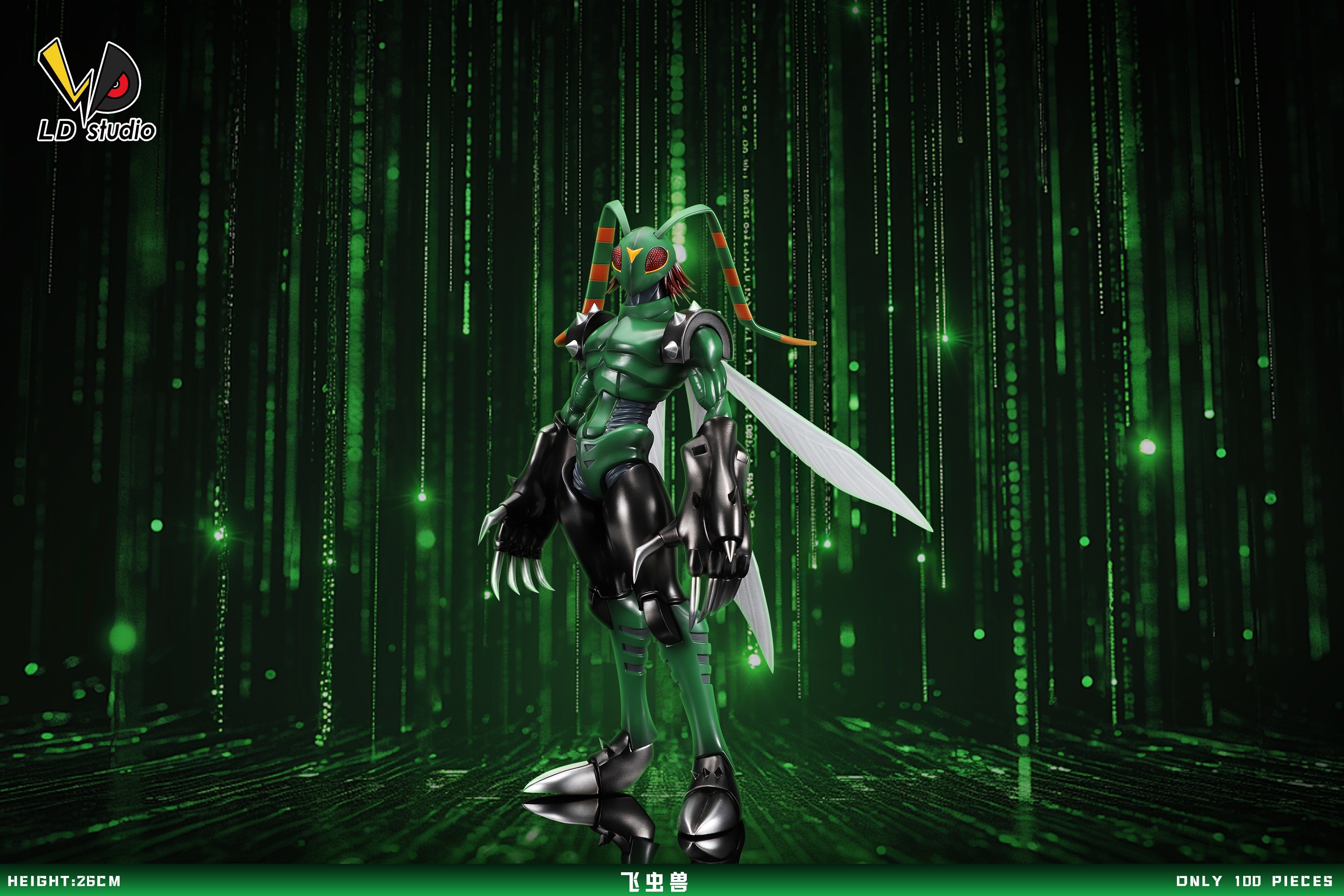 Digimon 02 Resonance No. 9, Stingmon, LD Studio, Statue GK Pre-sale