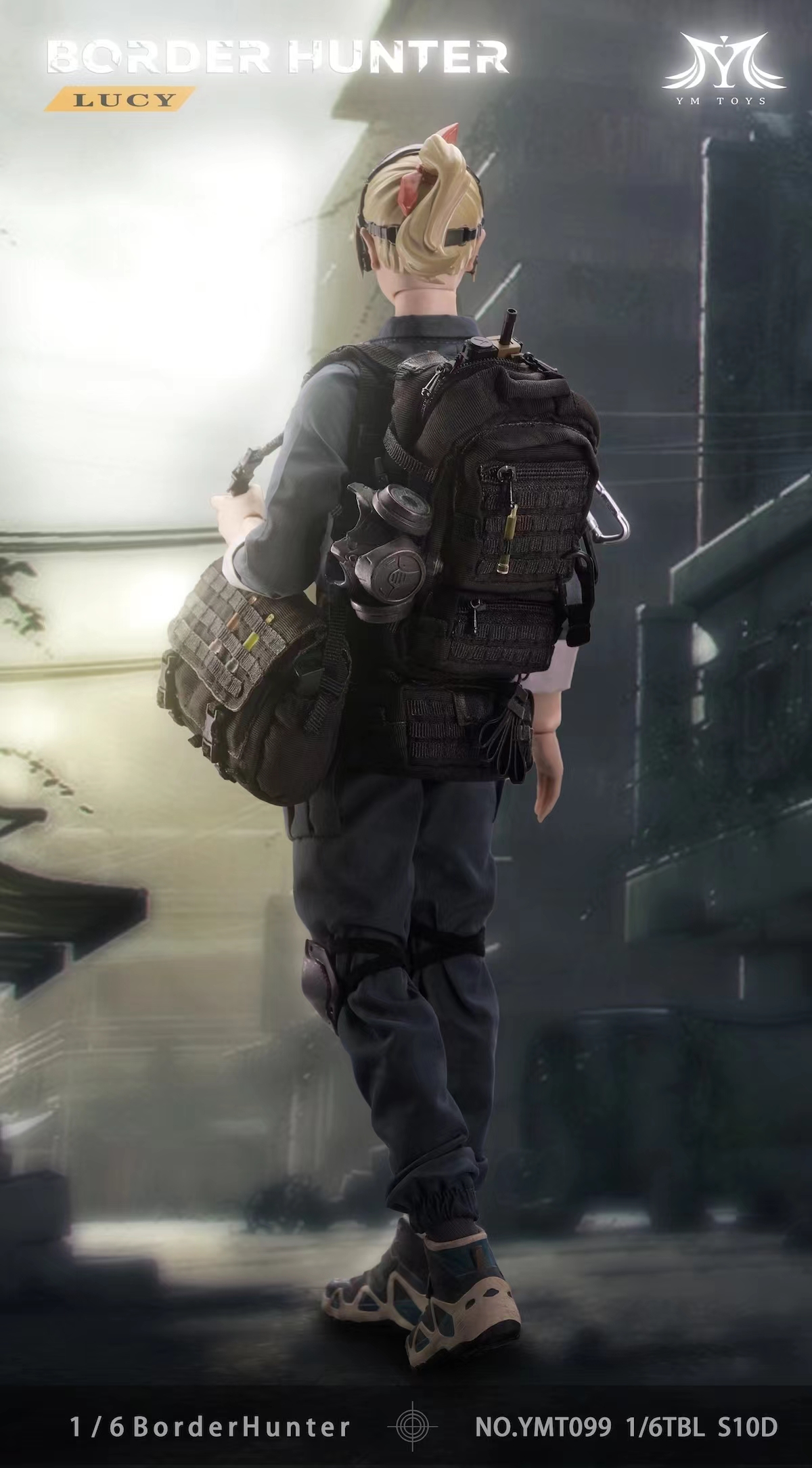 Frontier Hunters Part 2 Lucy YMT099A YMT099B (Authorized) Accessory Pack, Platform, Head Sculpture Scene, Pre-sale-KWII-GK