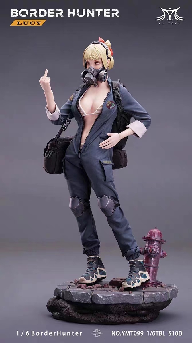 Frontier Hunters Part 2 Lucy YMT099A YMT099B (Authorized) Accessory Pack, Platform, Head Sculpture Scene, Pre-sale-KWII-GK