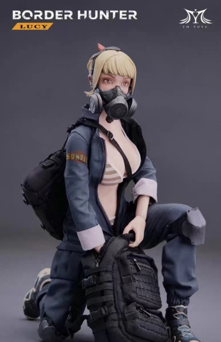 Frontier Hunters Part 2 Lucy YMT099A YMT099B (Authorized) Accessory Pack, Platform, Head Sculpture Scene, Pre-sale-KWII-GK