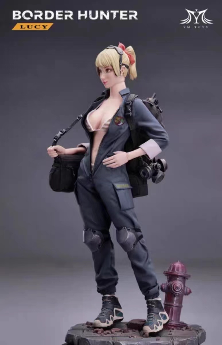 Frontier Hunters Part 2 Lucy YMT099A YMT099B (Authorized) Accessory Pack, Platform, Head Sculpture Scene, Pre-sale-KWII-GK
