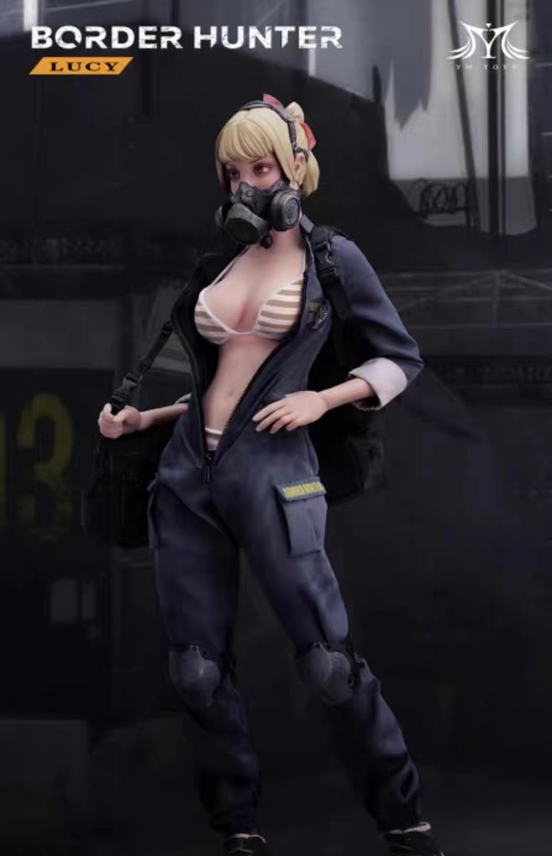 Frontier Hunters Part 2 Lucy YMT099A YMT099B (Authorized) Accessory Pack, Platform, Head Sculpture Scene, Pre-sale-KWII-GK