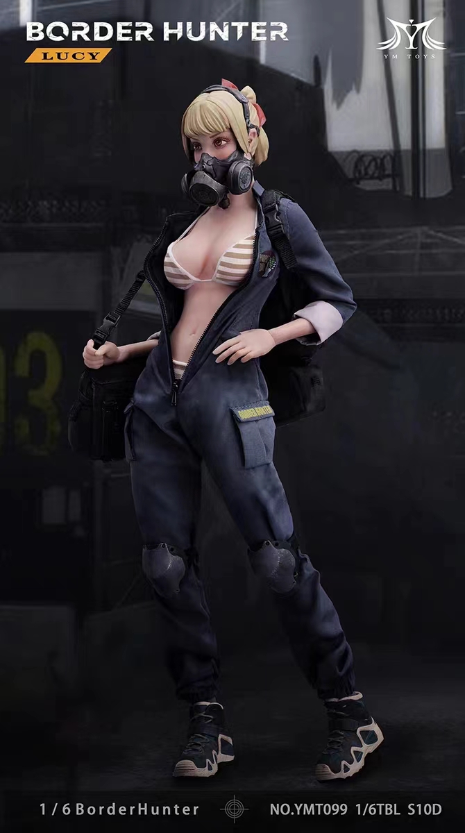 Frontier Hunters Part 2 Lucy YMT099A YMT099B (Authorized) Accessory Pack, Platform, Head Sculpture Scene, Pre-sale-KWII-GK