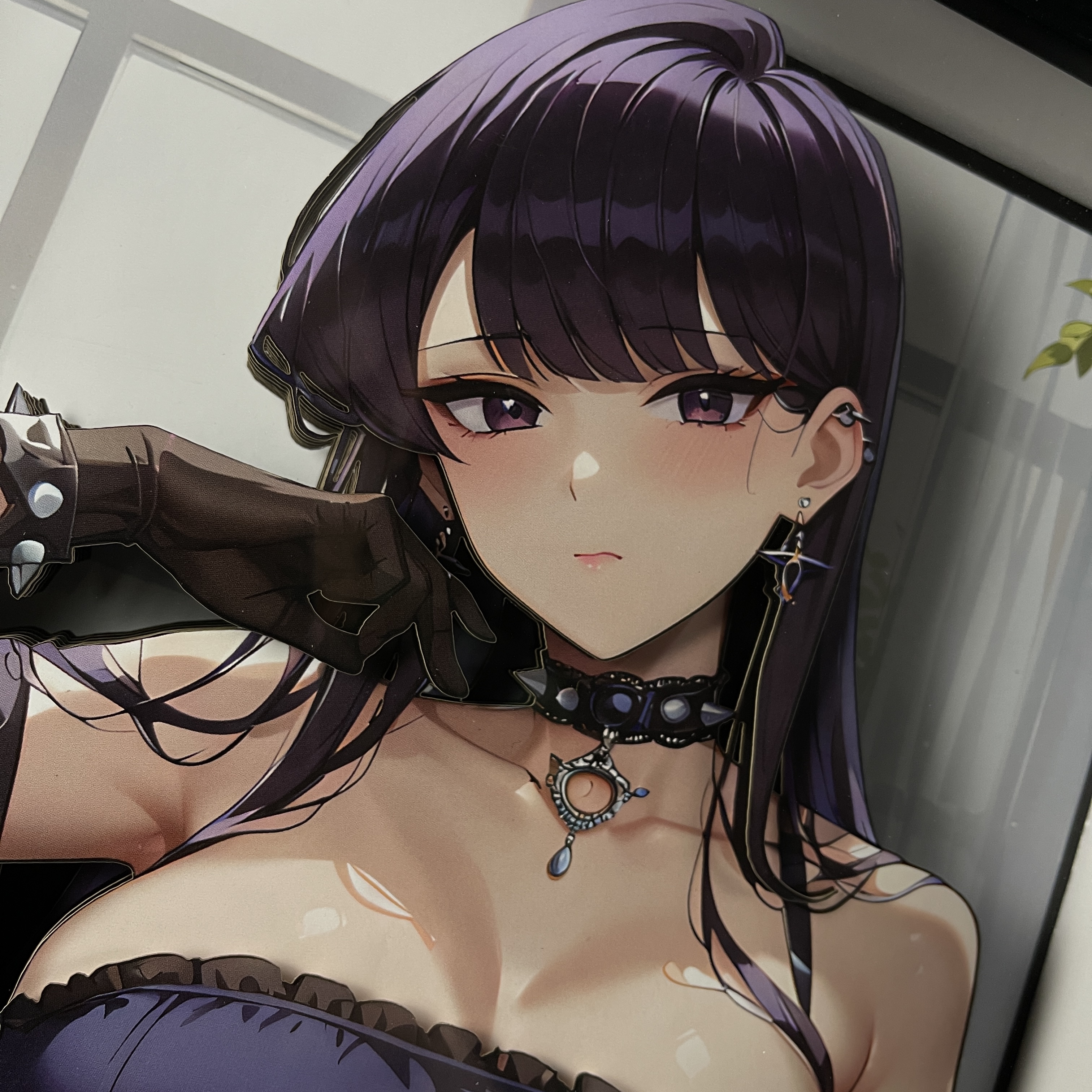 Furumi Glass ,3D Decorative Painting, B&W Studio, In stock