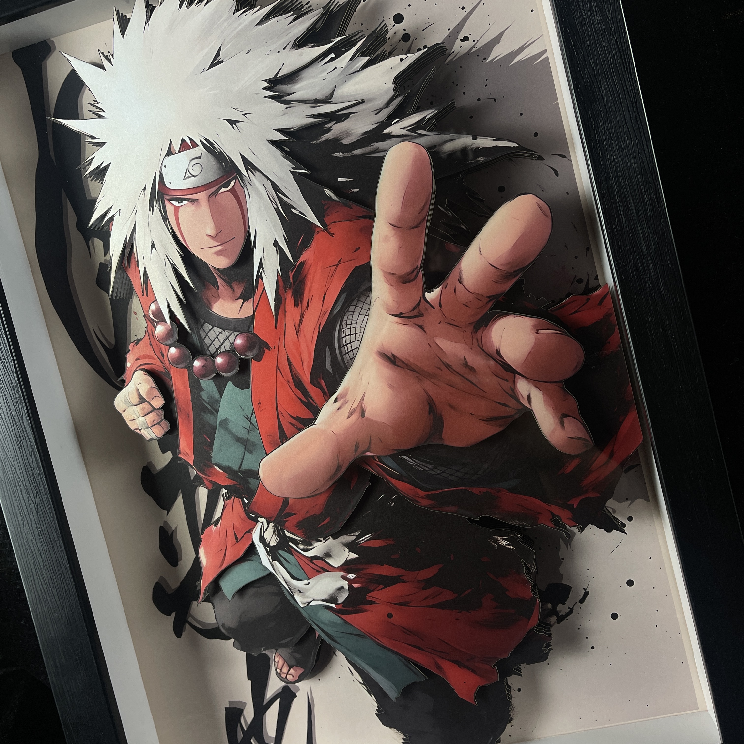 Naruto, Gama Sage Jiraiya, 3D decorative painting, B&W Studio, in stock