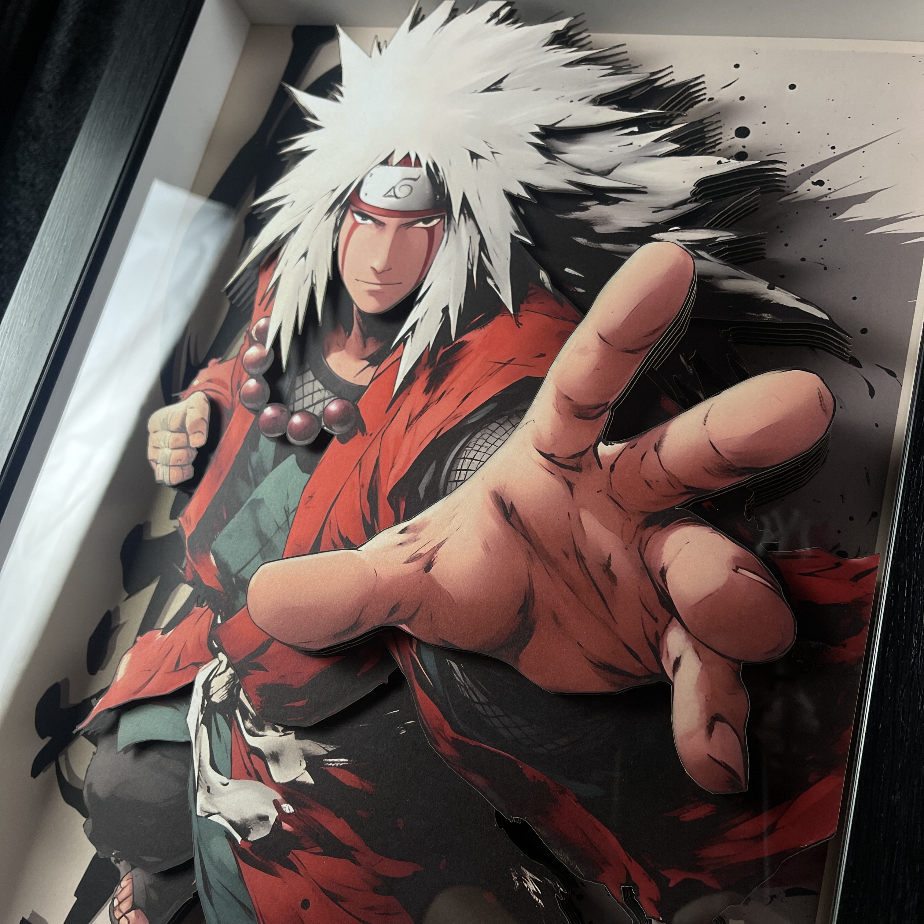Naruto, Gama Sage Jiraiya, 3D decorative painting, B&W Studio, in stock