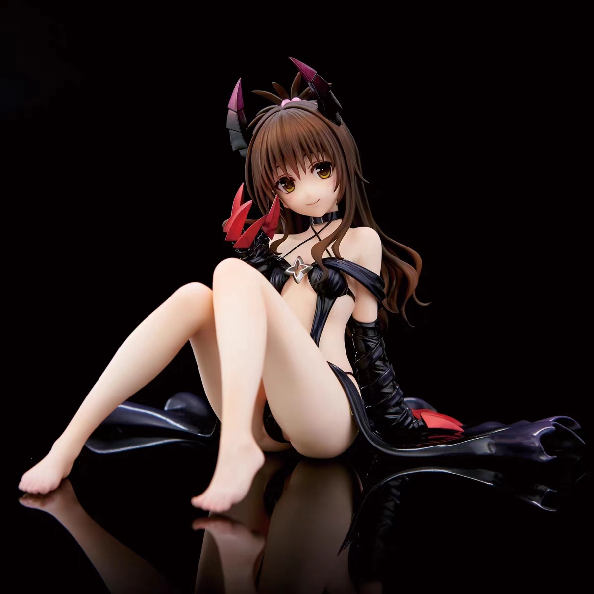 To Love Ru Darkness Mikan Yuuki Darkness Ver Update Package Complete Doll (Authorized) 1/6 Statue GKAdult 18+-KWII-GK