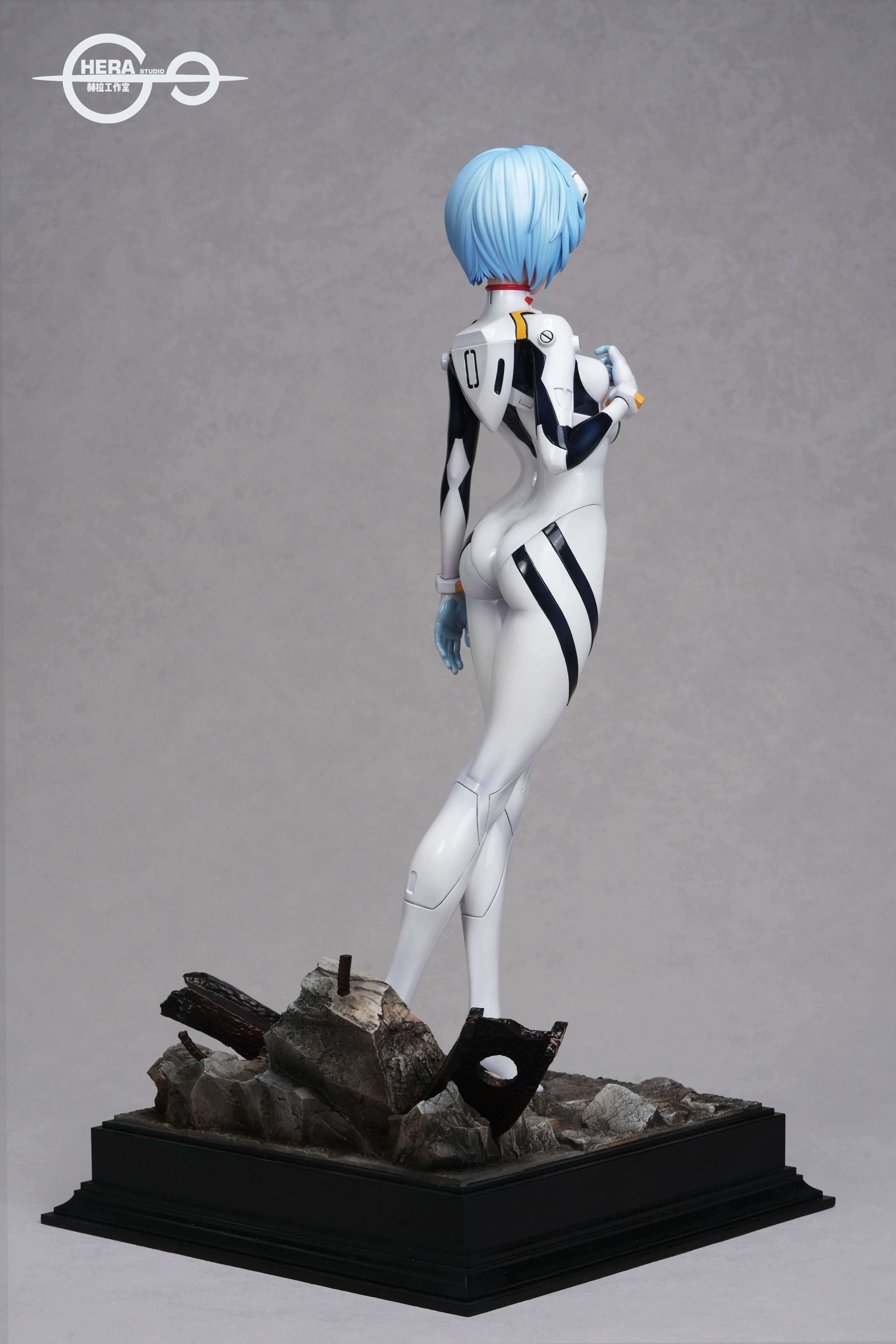 EVA Asuka & Rei Ayanami 1/4 scale, HeRa Studio ,statue GK pre-sale