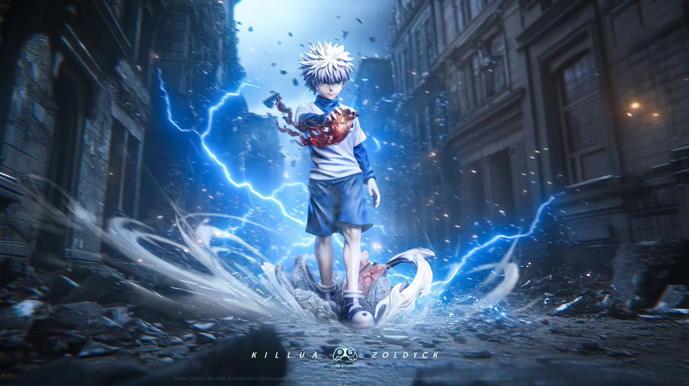 Hunter x Hunter Killua Zoldyck 1/6 scale, PG Studio, statue GK pre-sale