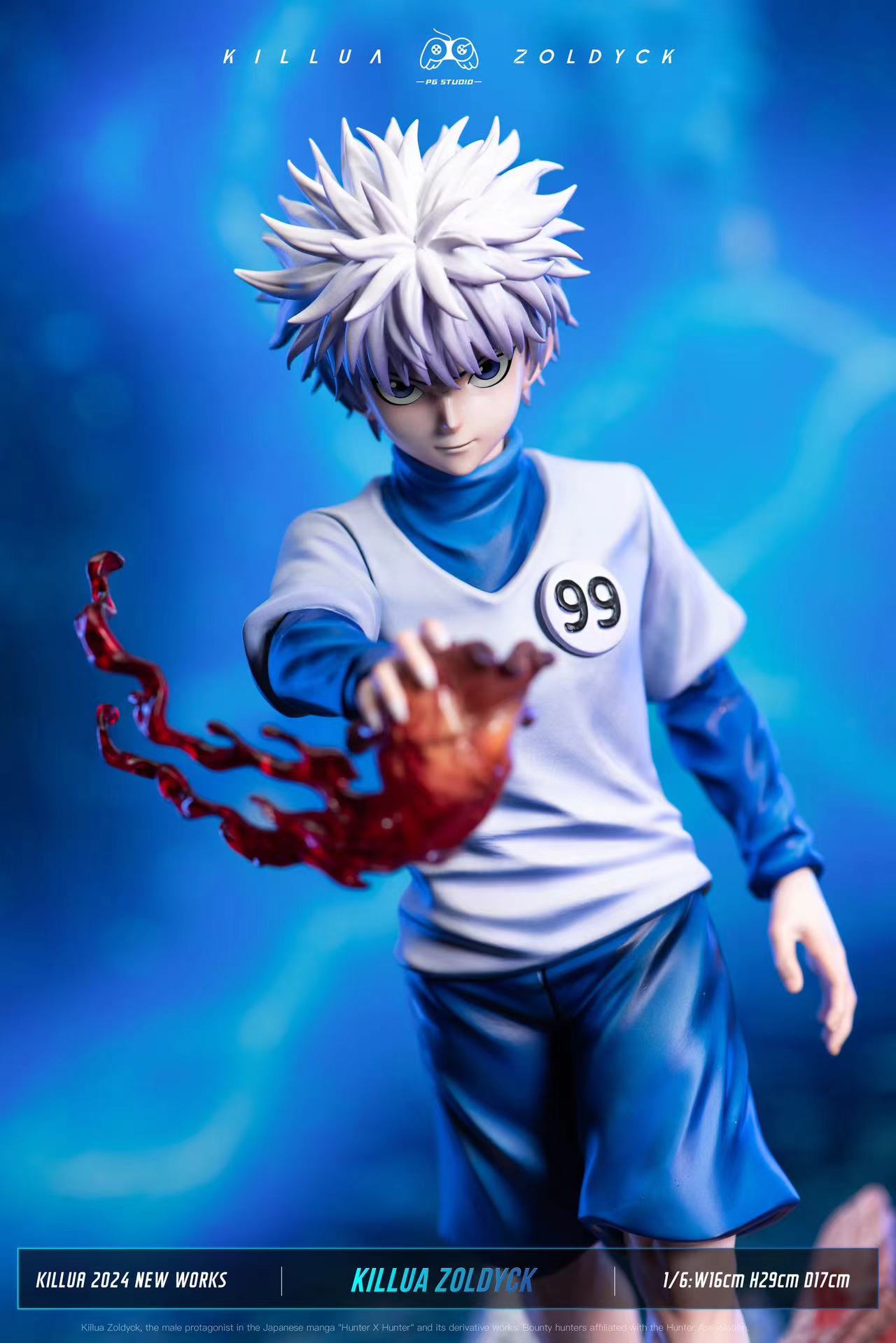 Hunter x Hunter Killua Zoldyck 1/6 scale, PG Studio, statue GK pre-sale