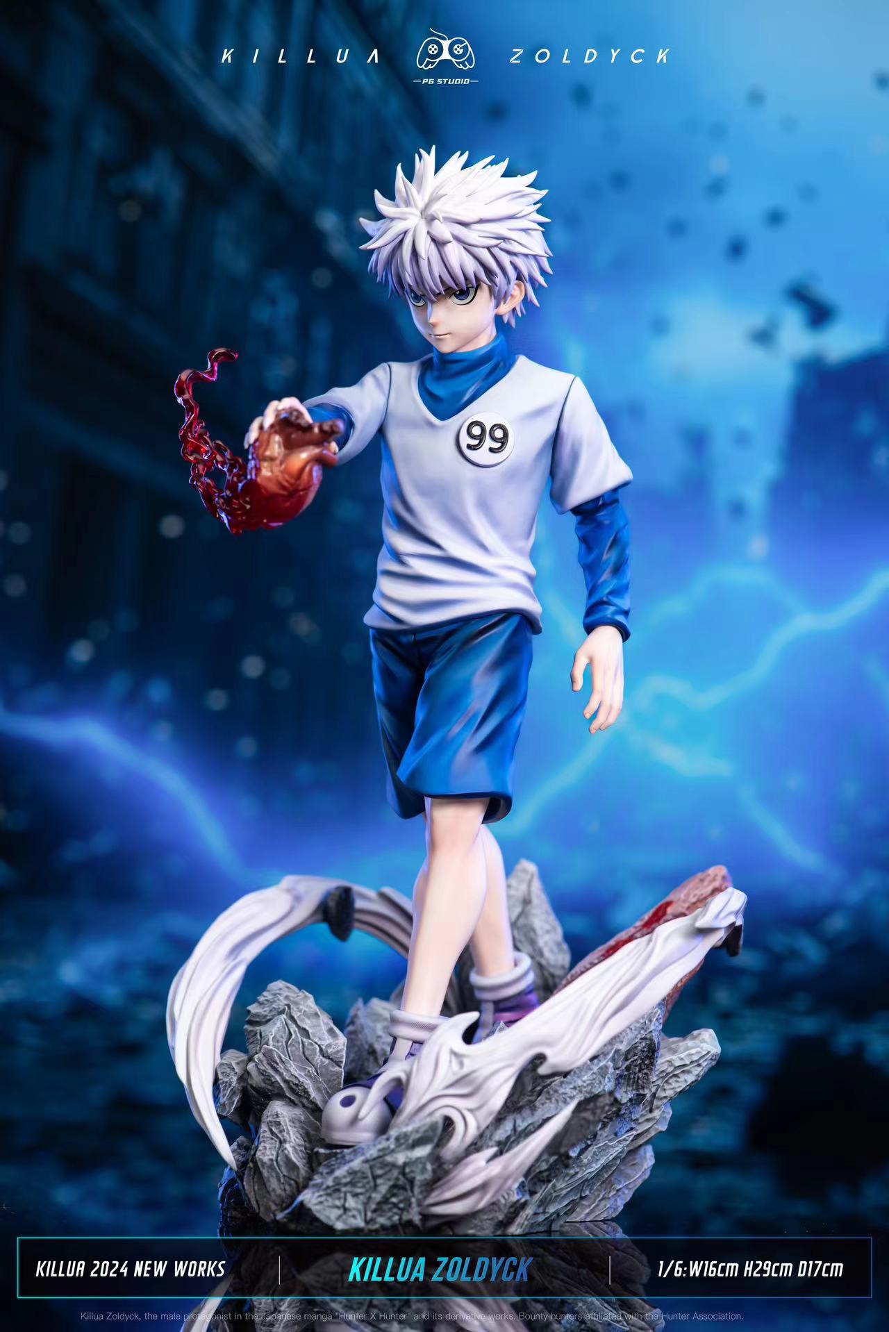 Hunter x Hunter Killua Zoldyck 1/6 scale, PG Studio, statue GK pre-sale