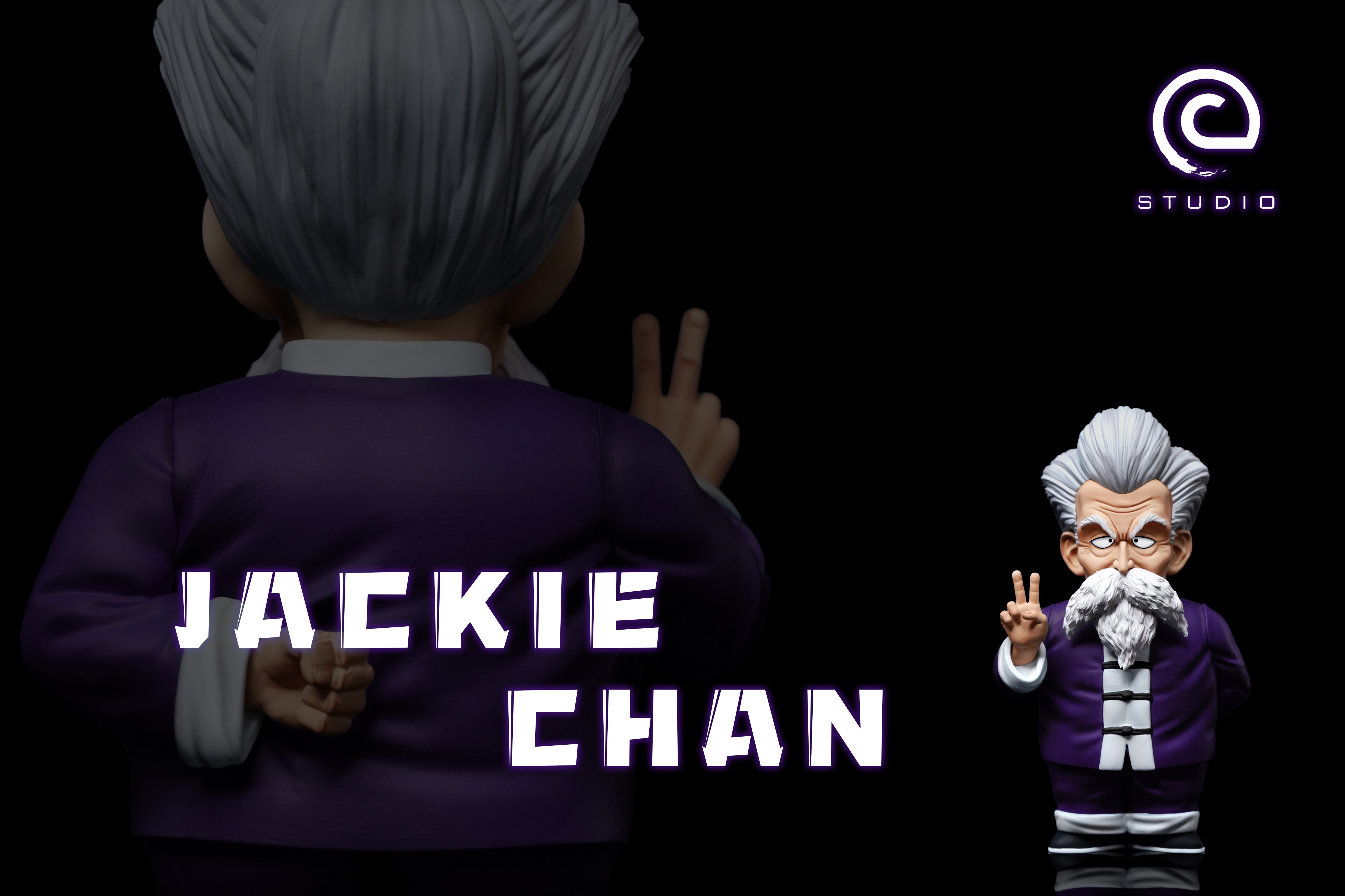 Dragon Ball Childhood Martial Arts Tournament - Kame-sennin Jackie Chan, C-STUDIO, statue GK pre-sale-KWII-GK