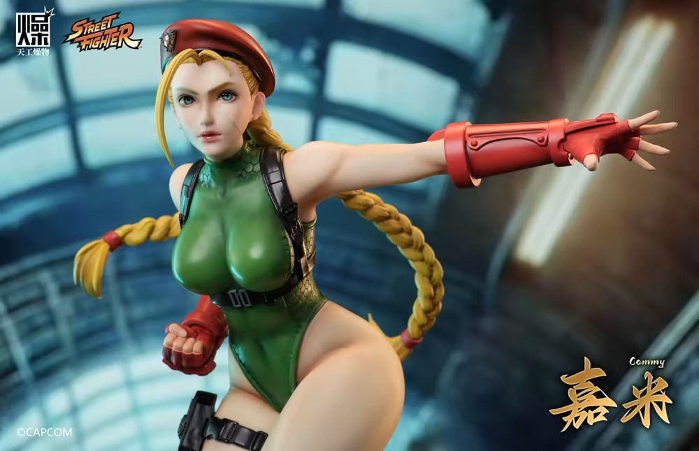 Street Fighter Cammy White (licensed) 1/4 statue GK, TGZW Studio, pre-sale