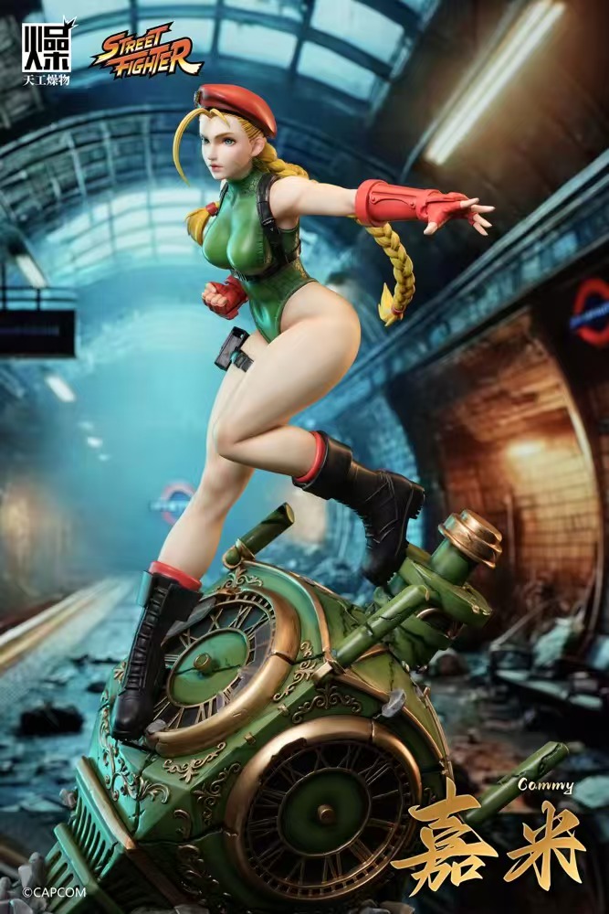 Street Fighter Cammy White (licensed) 1/4 statue GK, TGZW Studio, pre-sale