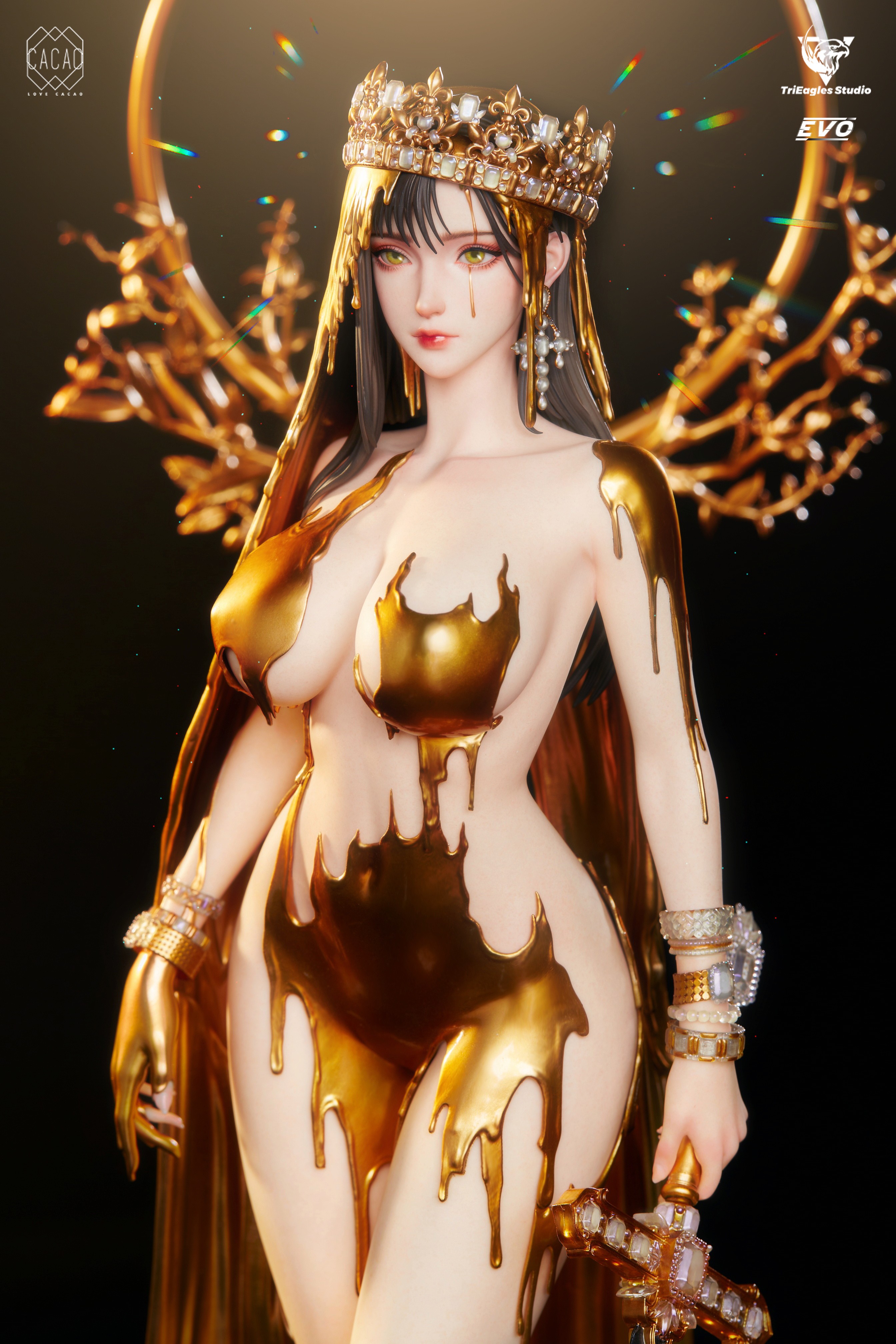 Original EVOLUTION- GOLDEN AGE statue GK (authorized), TTriEagles Studio, pre-sale