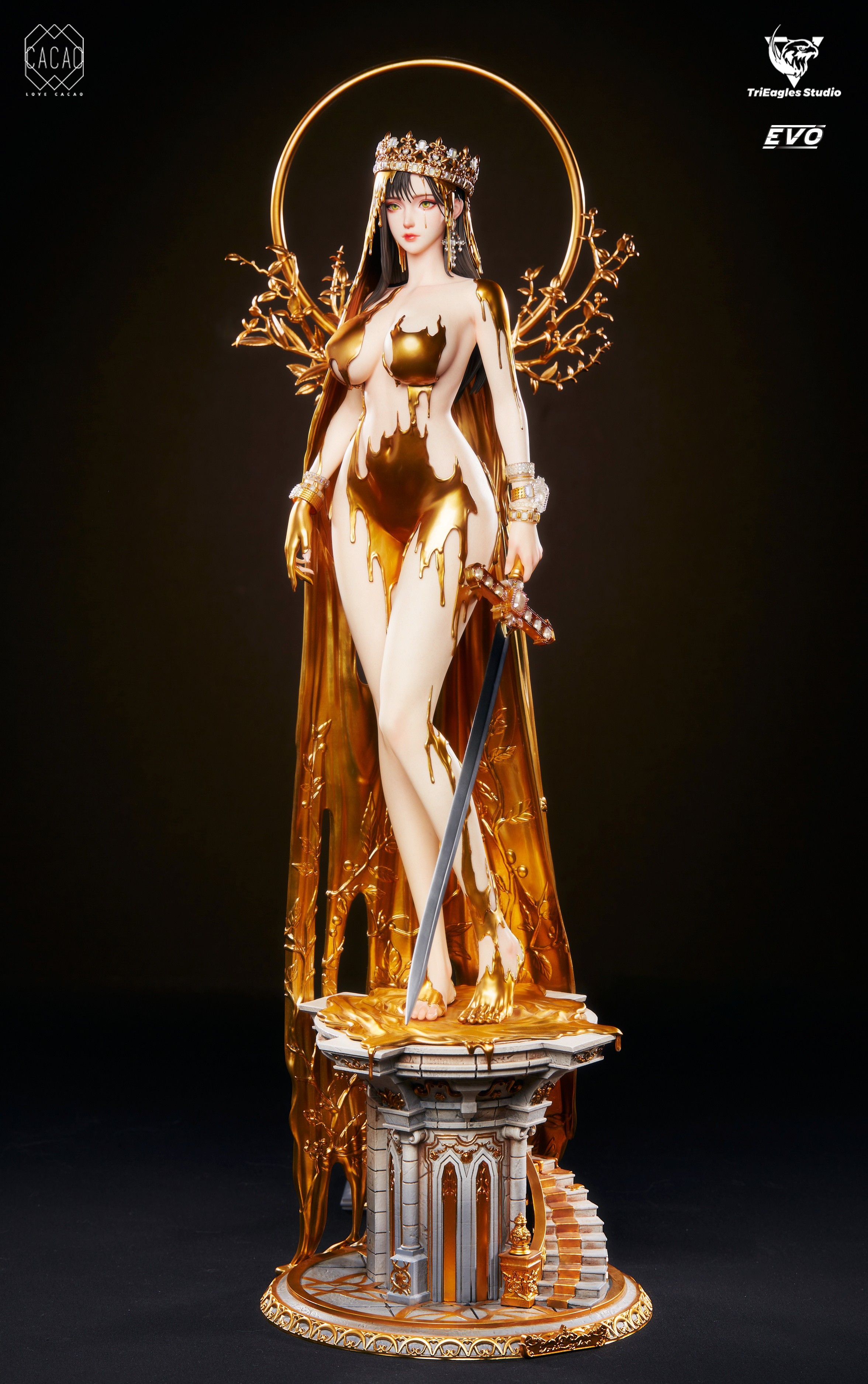 Original EVOLUTION- GOLDEN AGE statue GK (authorized), TTriEagles Studio, pre-sale